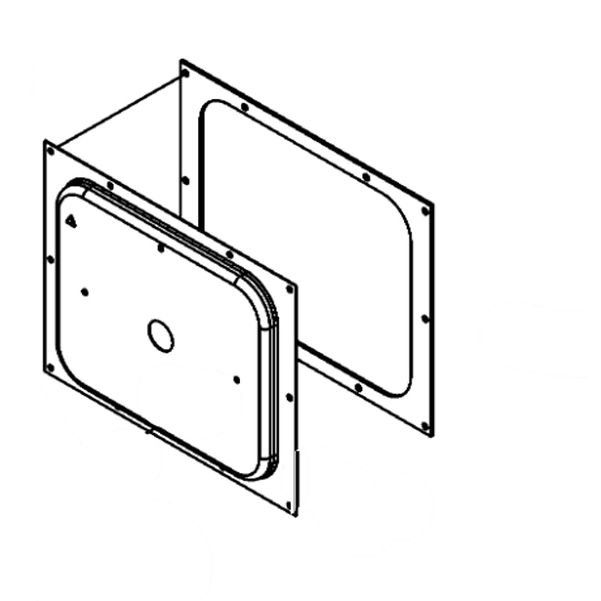 Goodman Part #0121F00128, Collector Box 17.5I 1.75 Dia