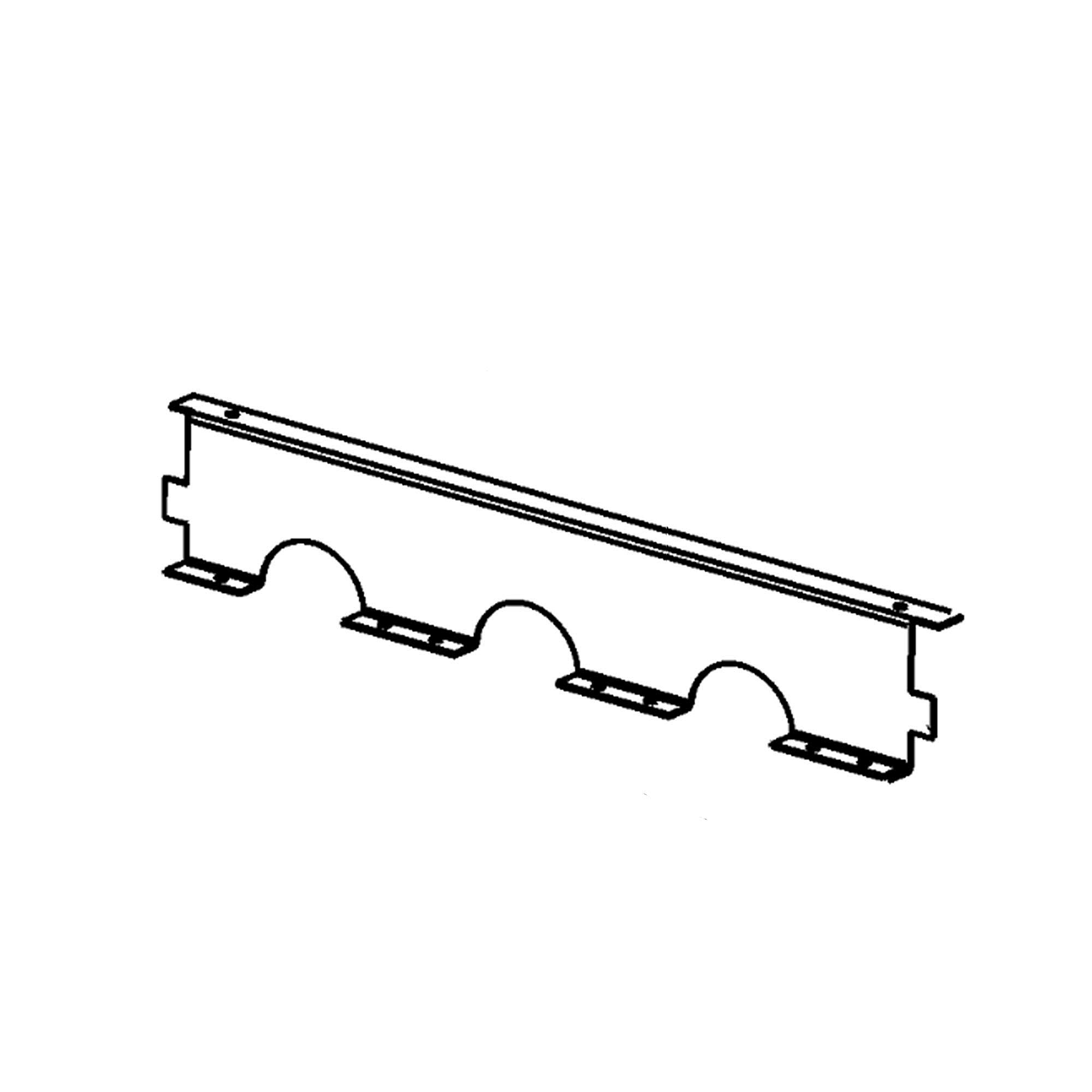 Part #0121F00169, Goodman Burner Rack 4 Cell