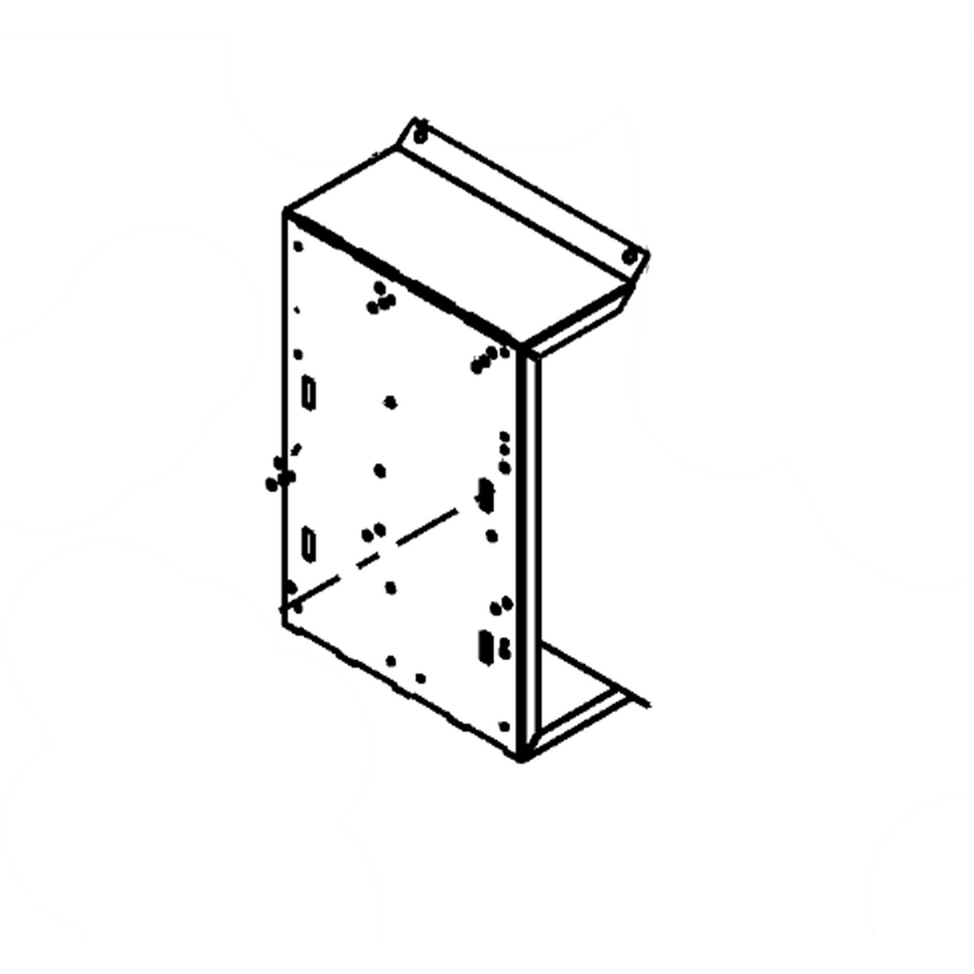 Part #0121F00464, Goodman Mounting Plate-Controls