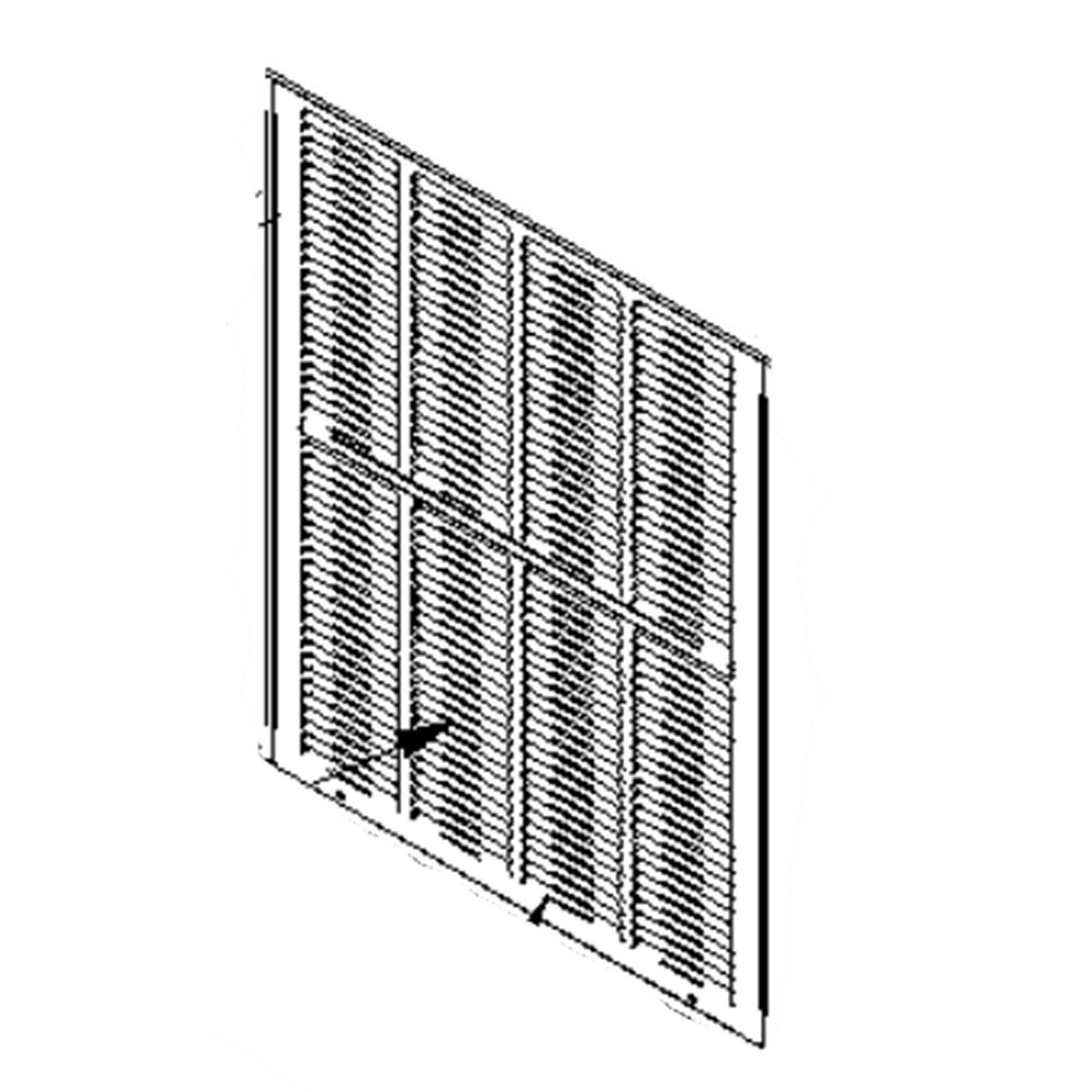 Part #0121G00070Pdgs, Goodman Srv Pack Louv Pnl 32.5 4Bnk
