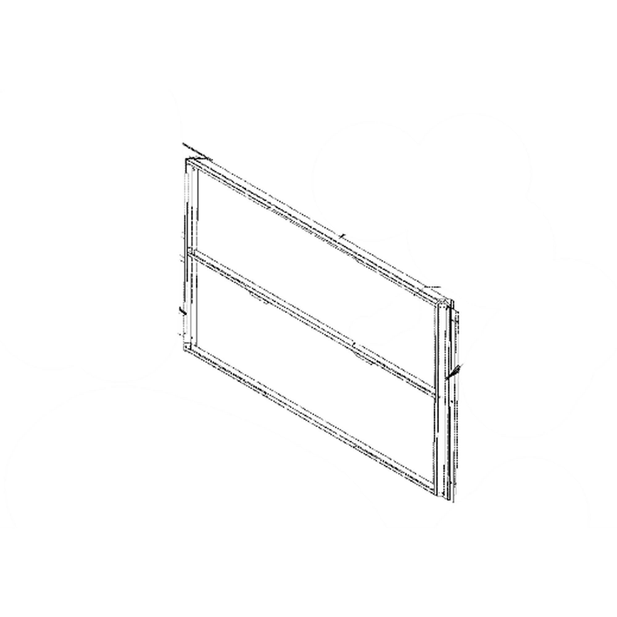 Part #0121L00650, Goodman Angle-Filter Vertical