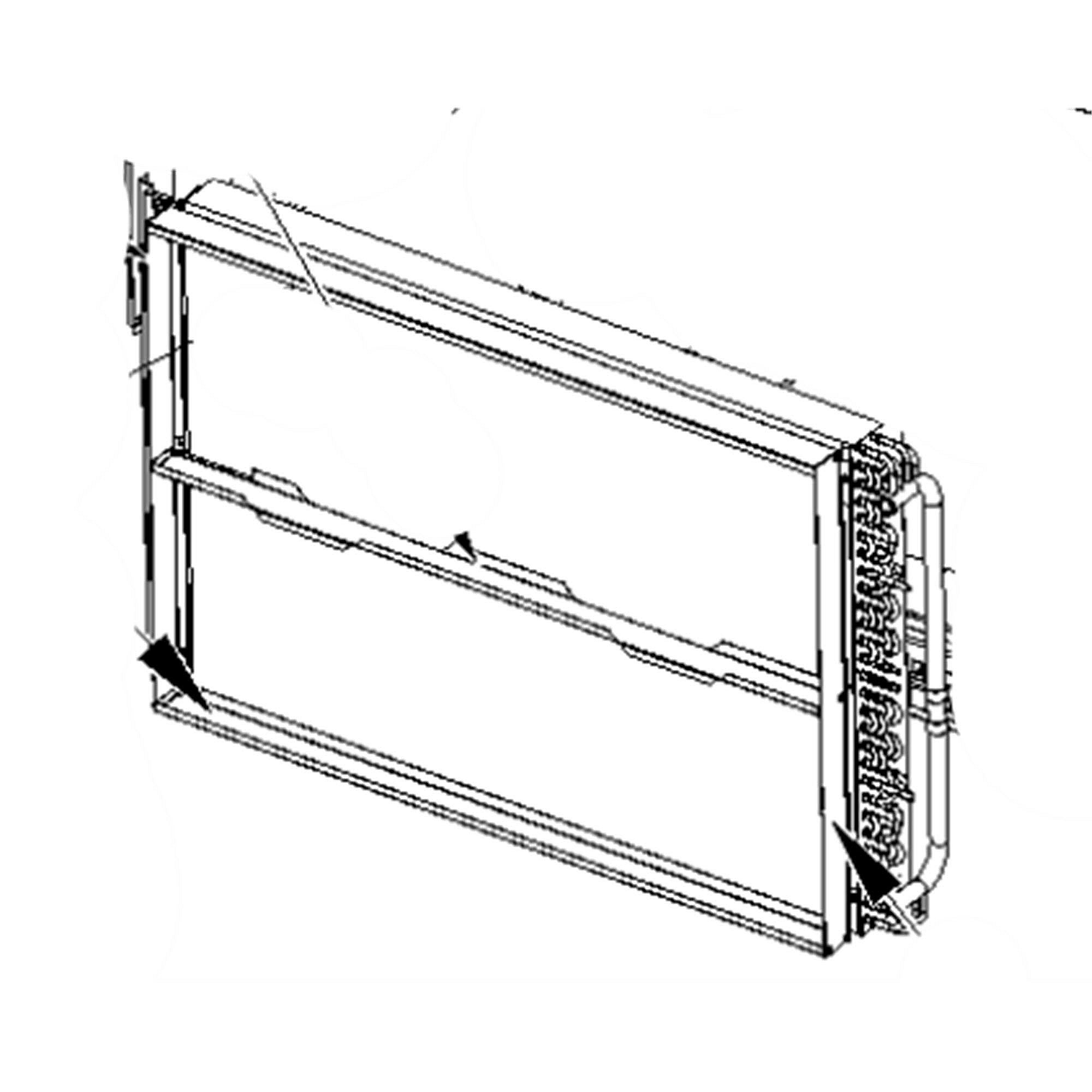 Part #0121L00932, Goodman Angle-Filter Horizontal