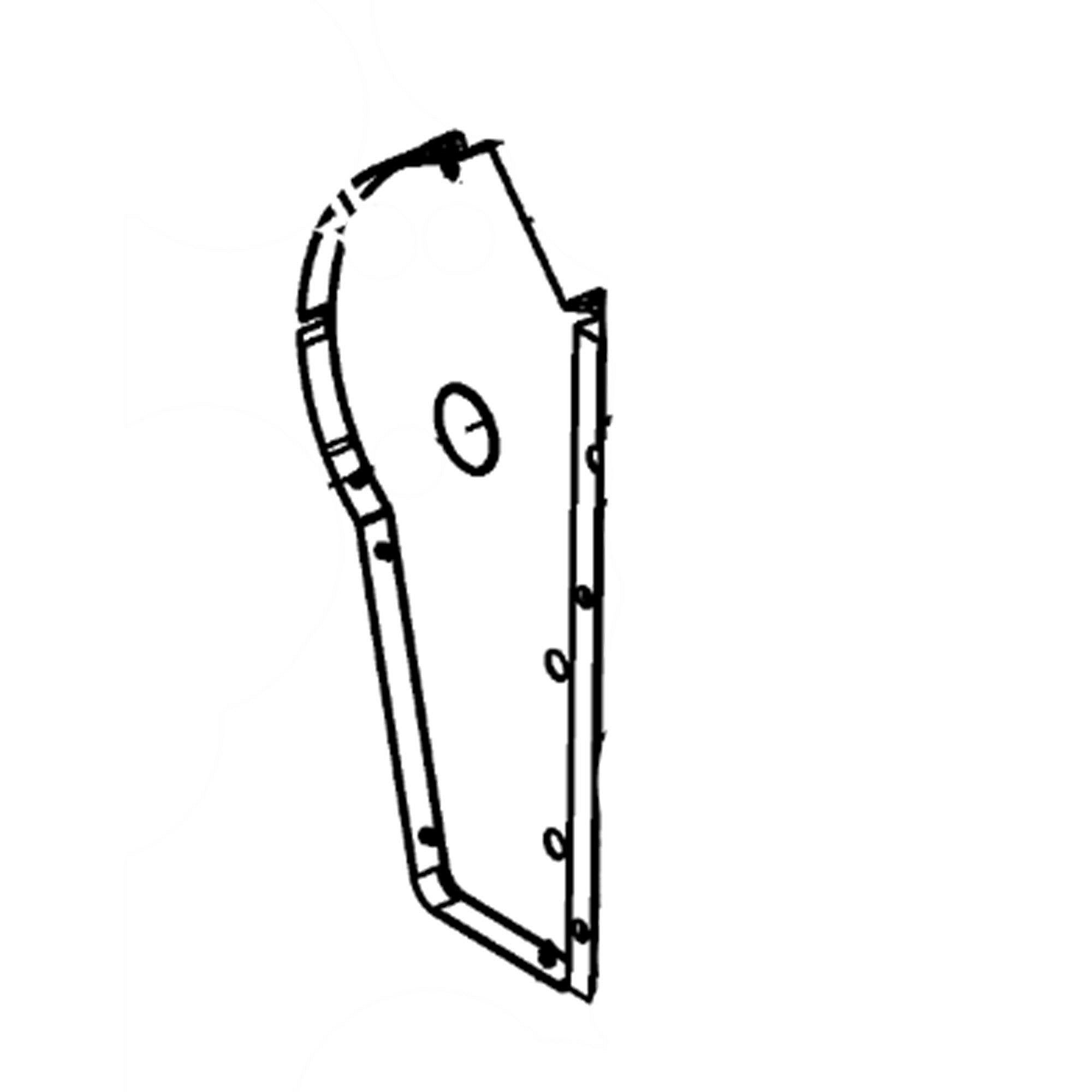 Part #0121P00215Dg, Goodman End Plate Lh