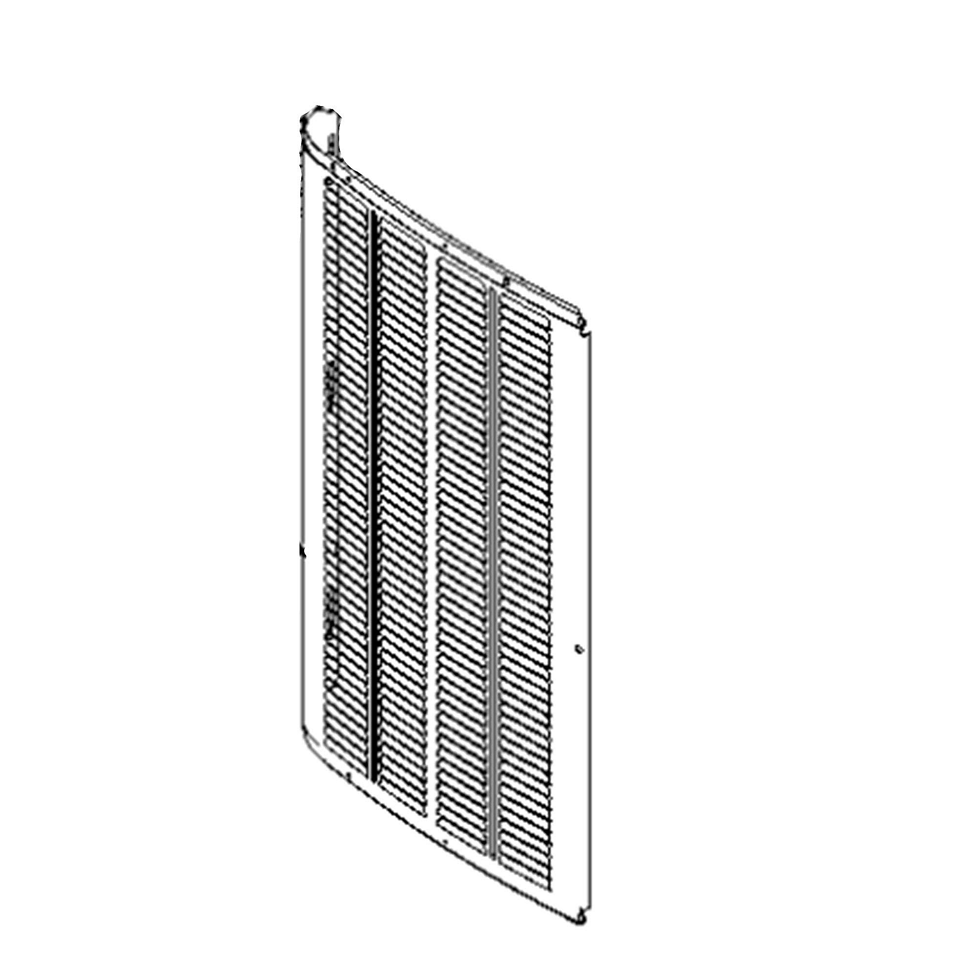 Part #0121R00024Plgb, Goodman Panel 1-Bent Louver 29-30.0