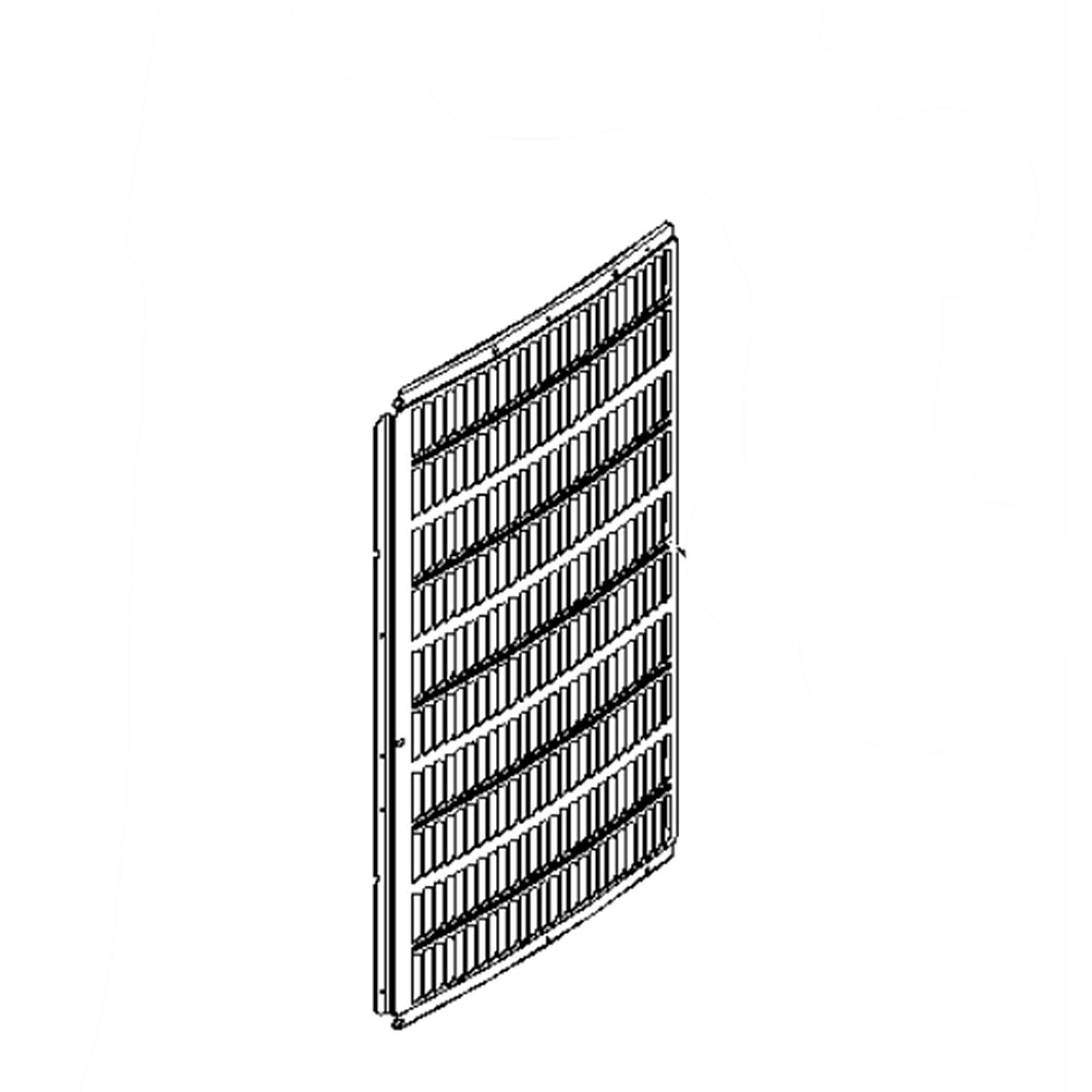 Part #0121R00116Pbb, Goodman Panel 3 Louver 26_25.2 Pnt
