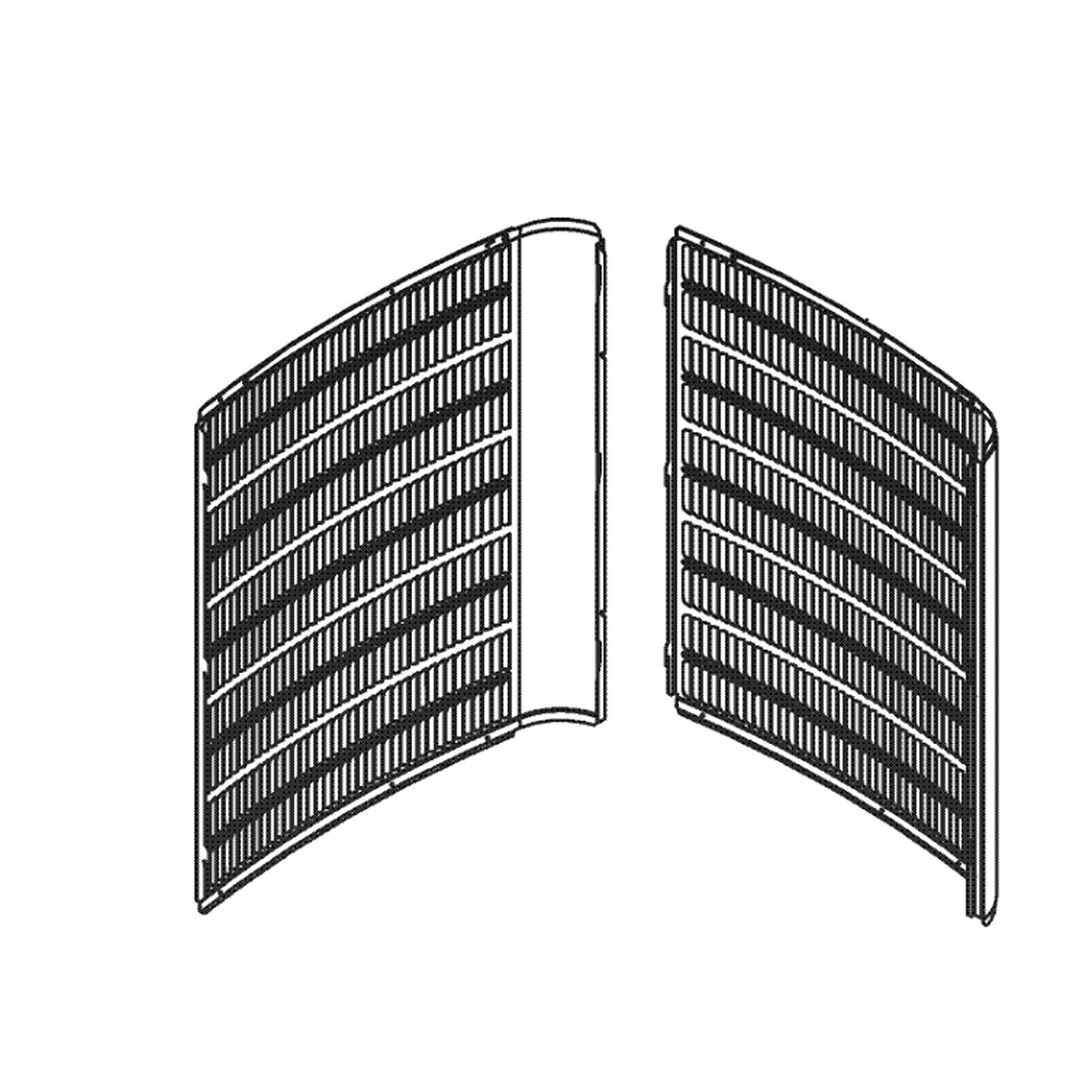 Part #0121R00176Pbbb, Goodman Louver-Side Panel Bent Pnt