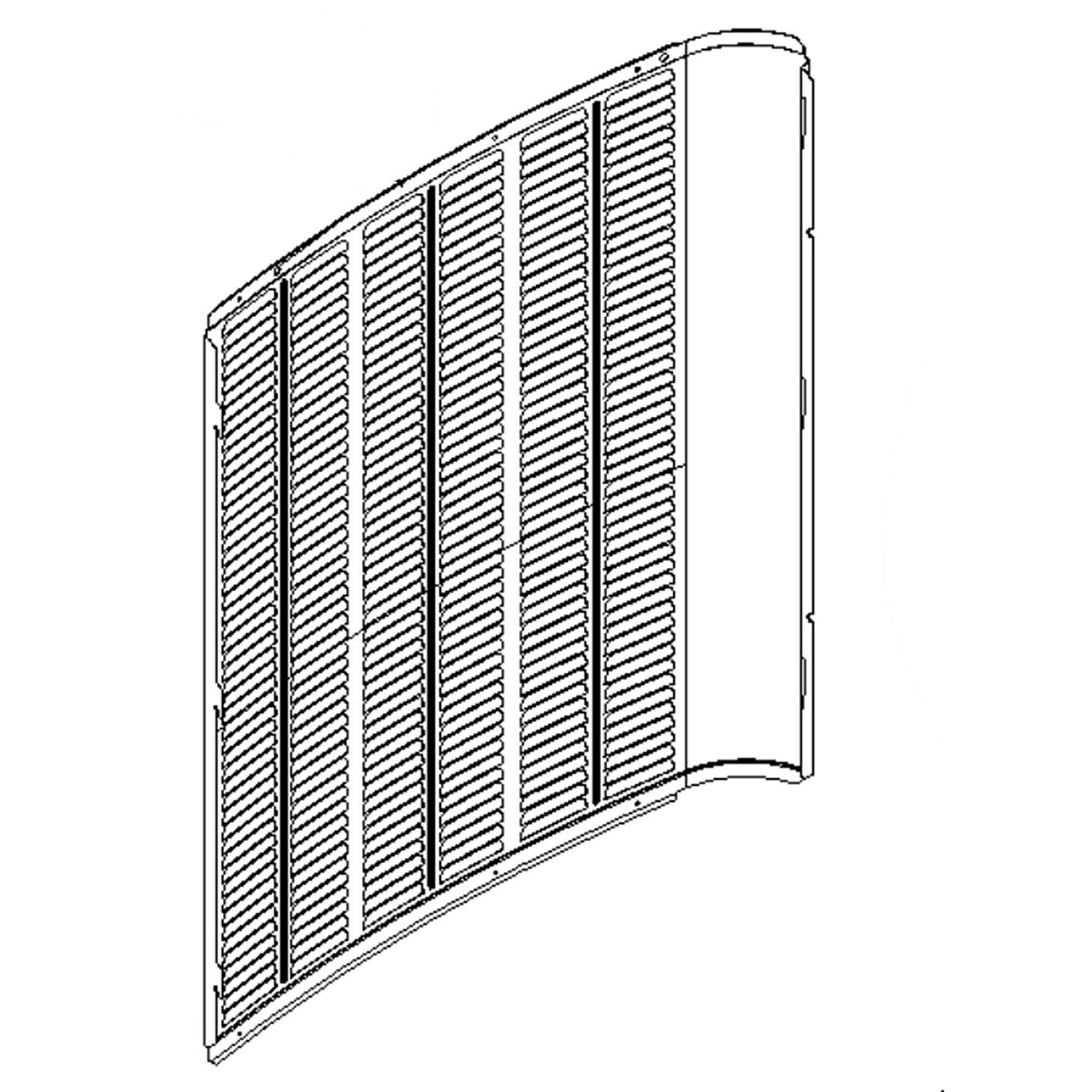 Part #0121R00210Plgb, Goodman Louver Side Panel
