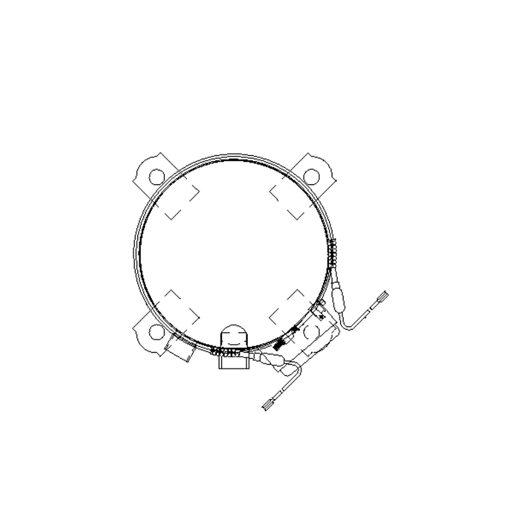 Part #0130L00021S, Goodman Crank Case Heater-90W-480V
