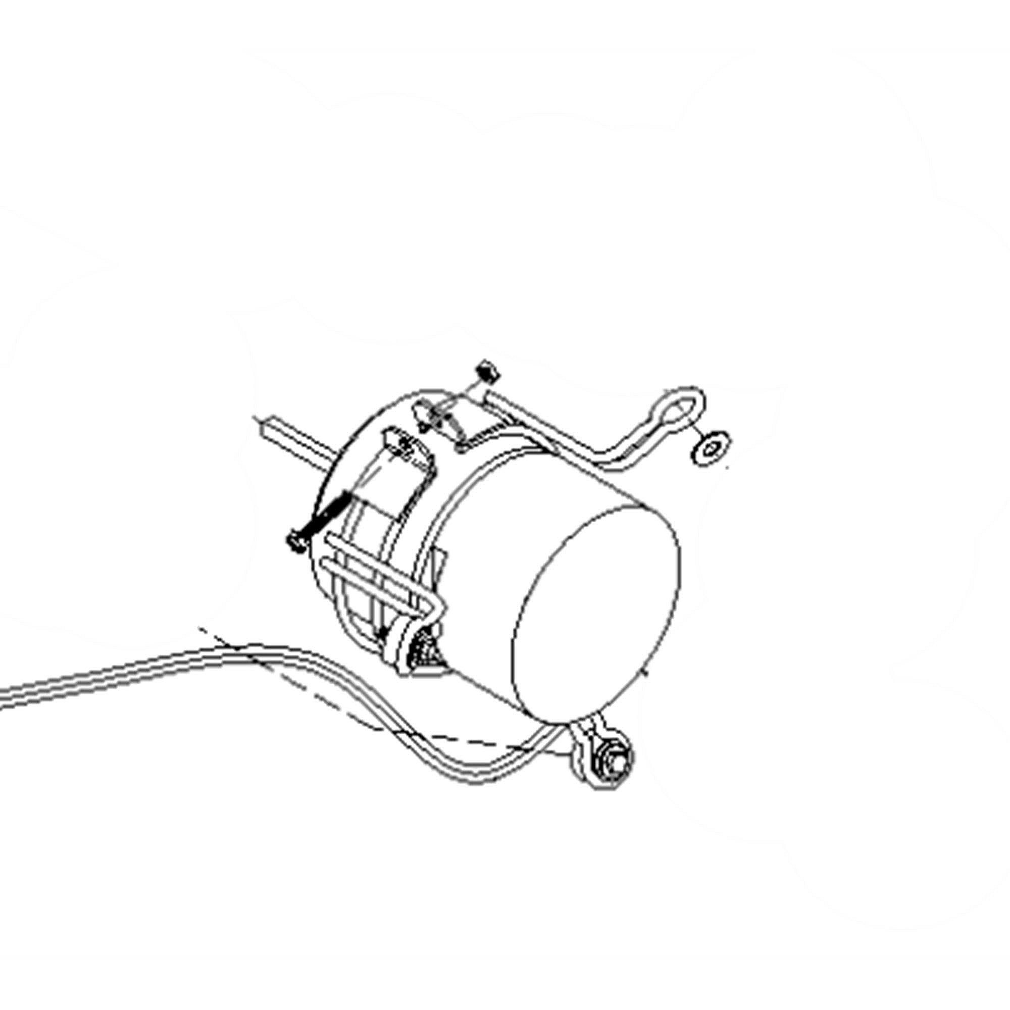 Part #0131F00004S, Goodman Motor Blower 3/4 Hp 50Hz