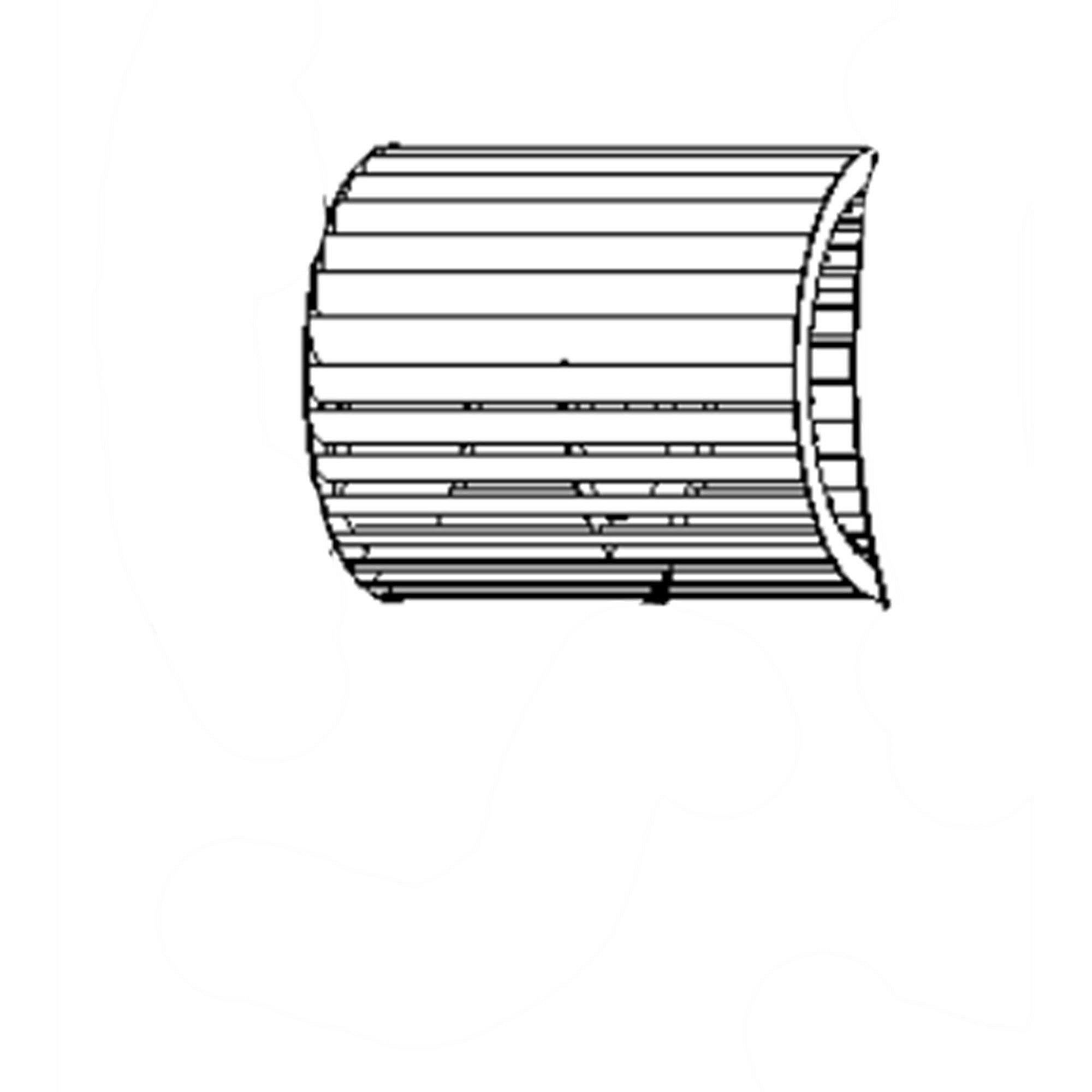 Part #0150M00026, Goodman 6 5/16 Dia 8 1/8 W Cw 1/2 Whee