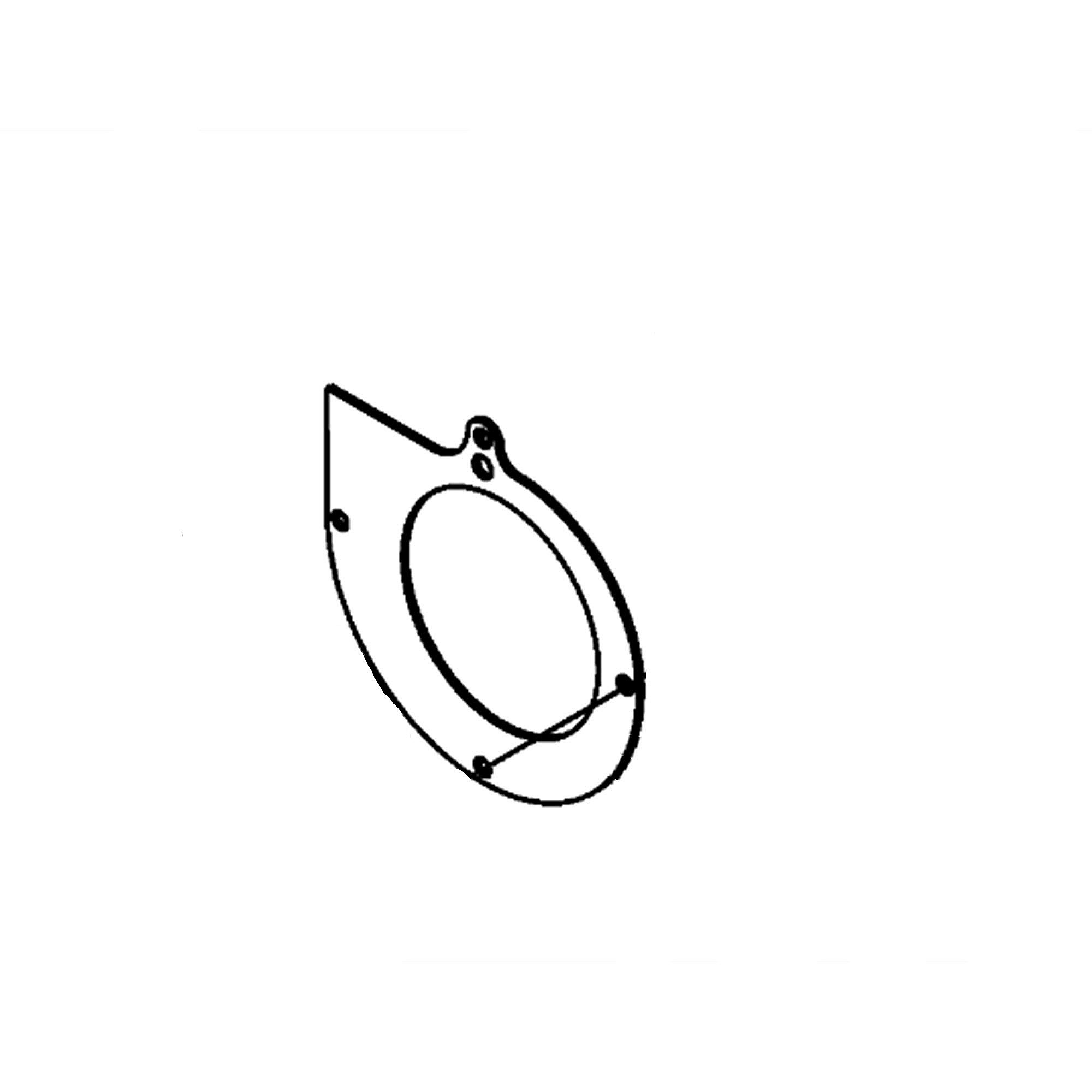 Part #0154F00006, Goodman 24.5 Vent Motor Gasket
