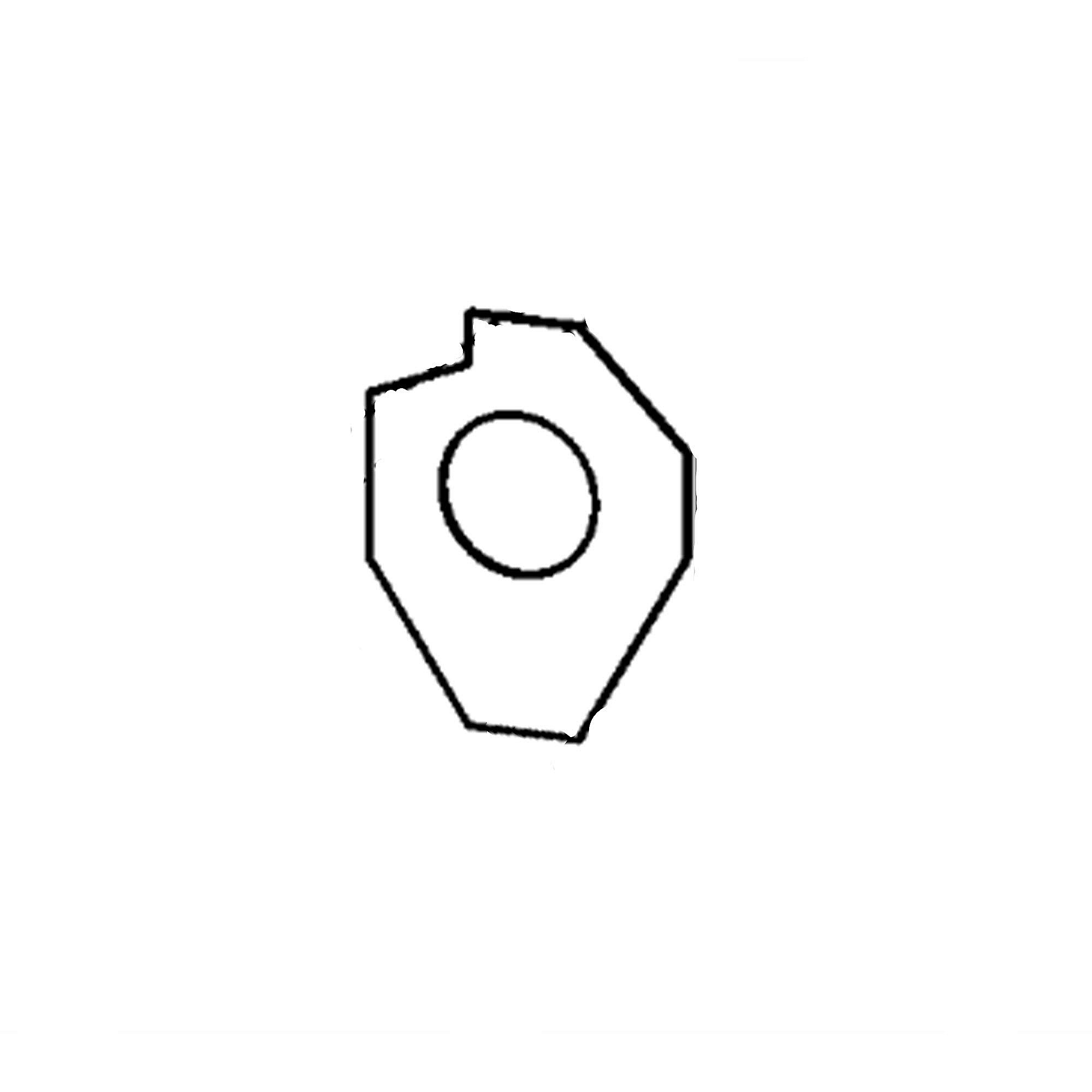 Part #0154L00029, Goodman Gasket-Combustion Blower