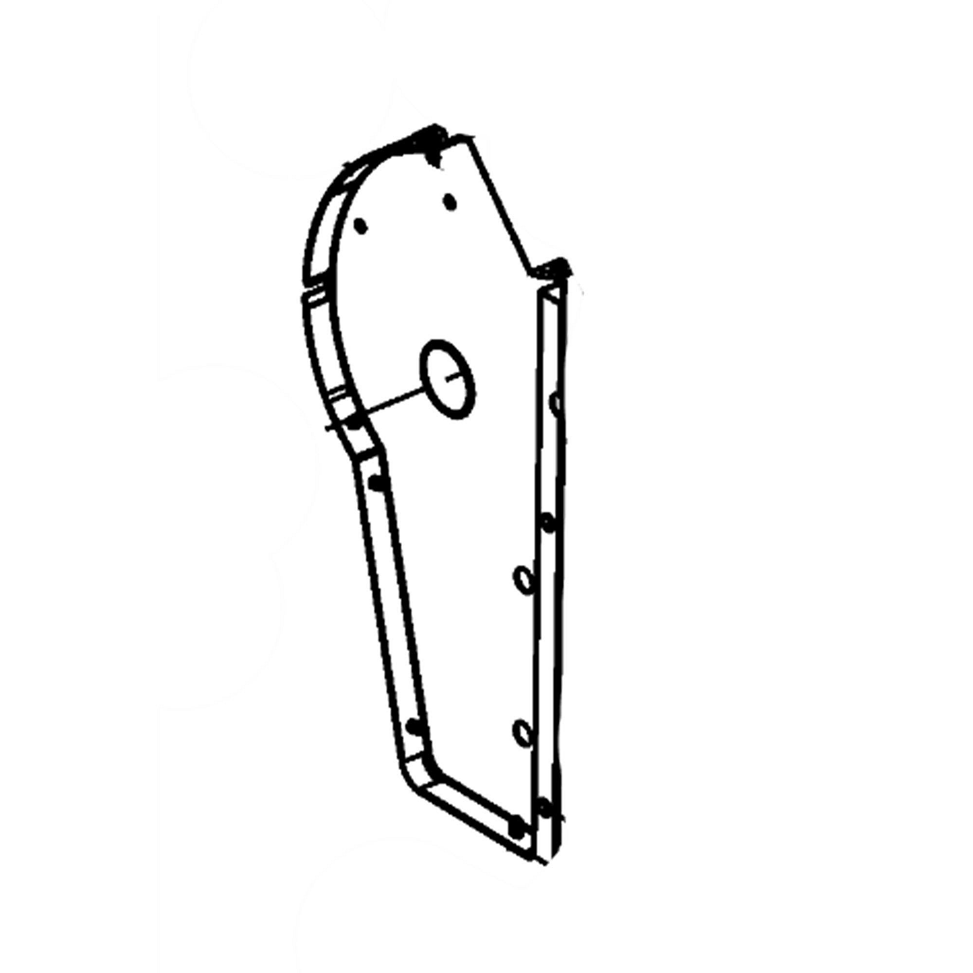 Part #0161P00021, Goodman Right End Cap