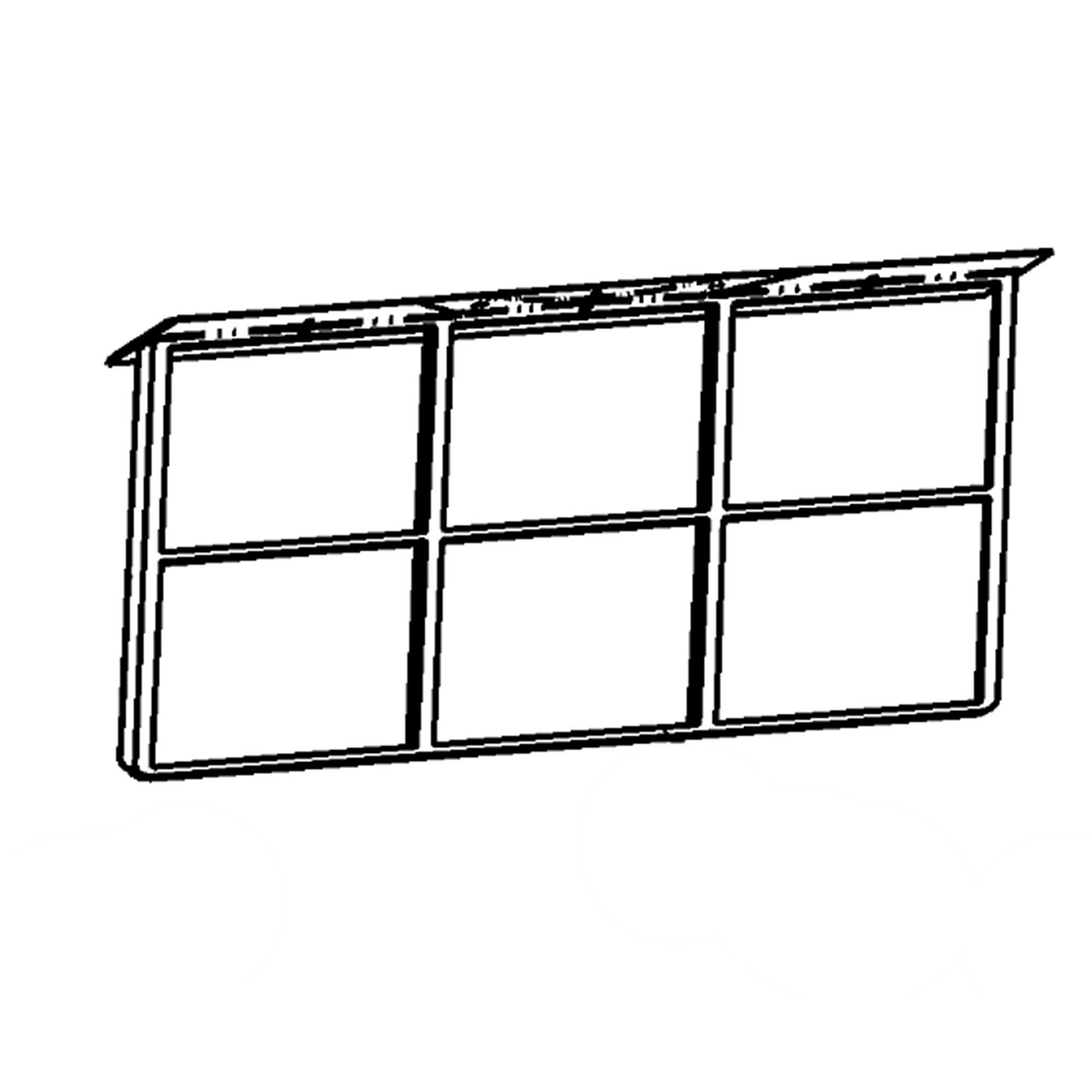 Part #0161P00035, Goodman Washable Filter Rack