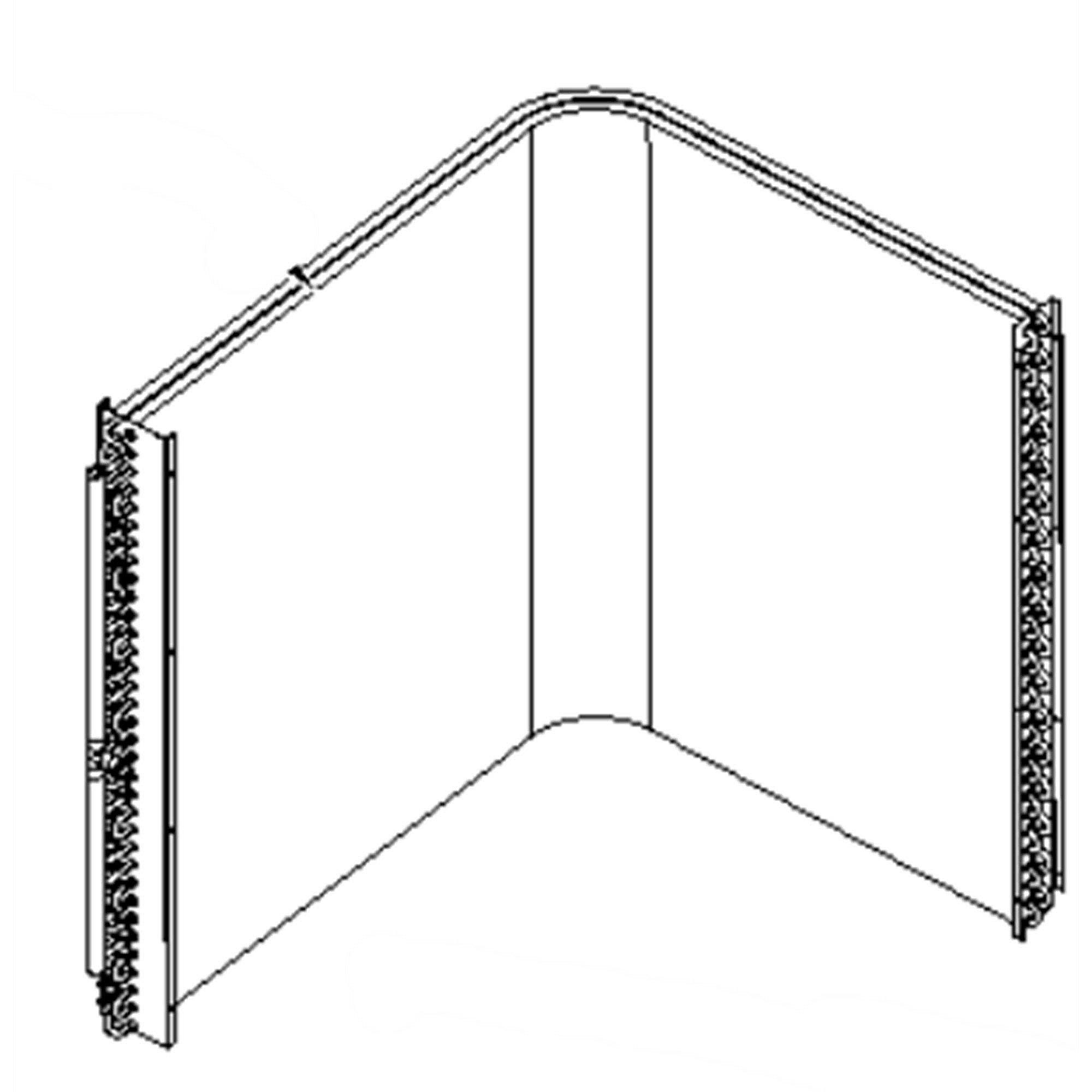 Part #0201L00048S, Goodman Condenser Coil