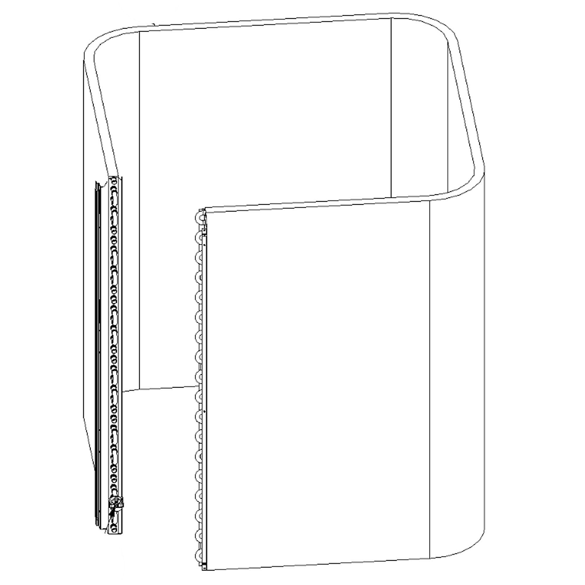 Part #0201R00148S, Goodman Service Coil Pack Out