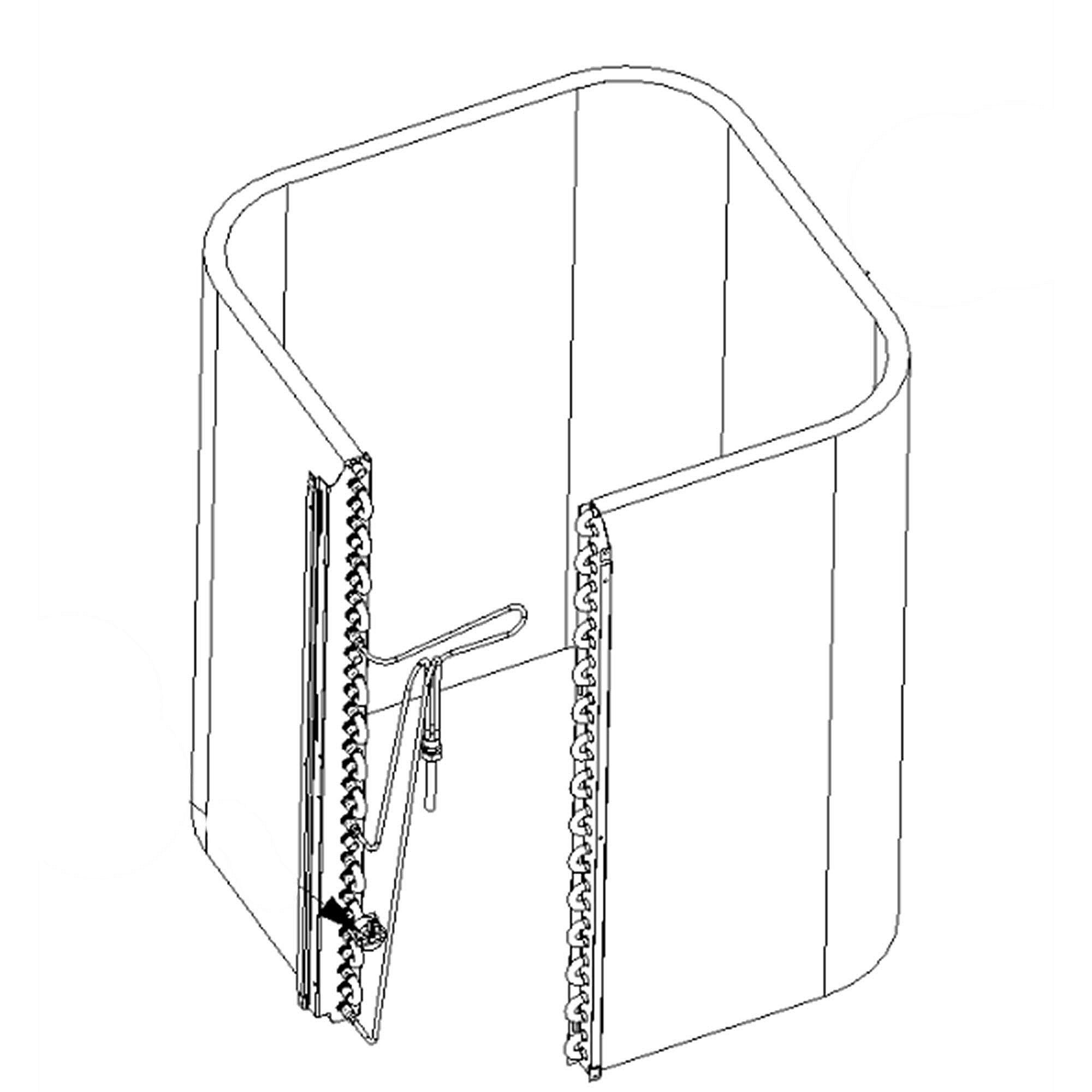 Part #0201R00152S, Goodman Condenser Coil