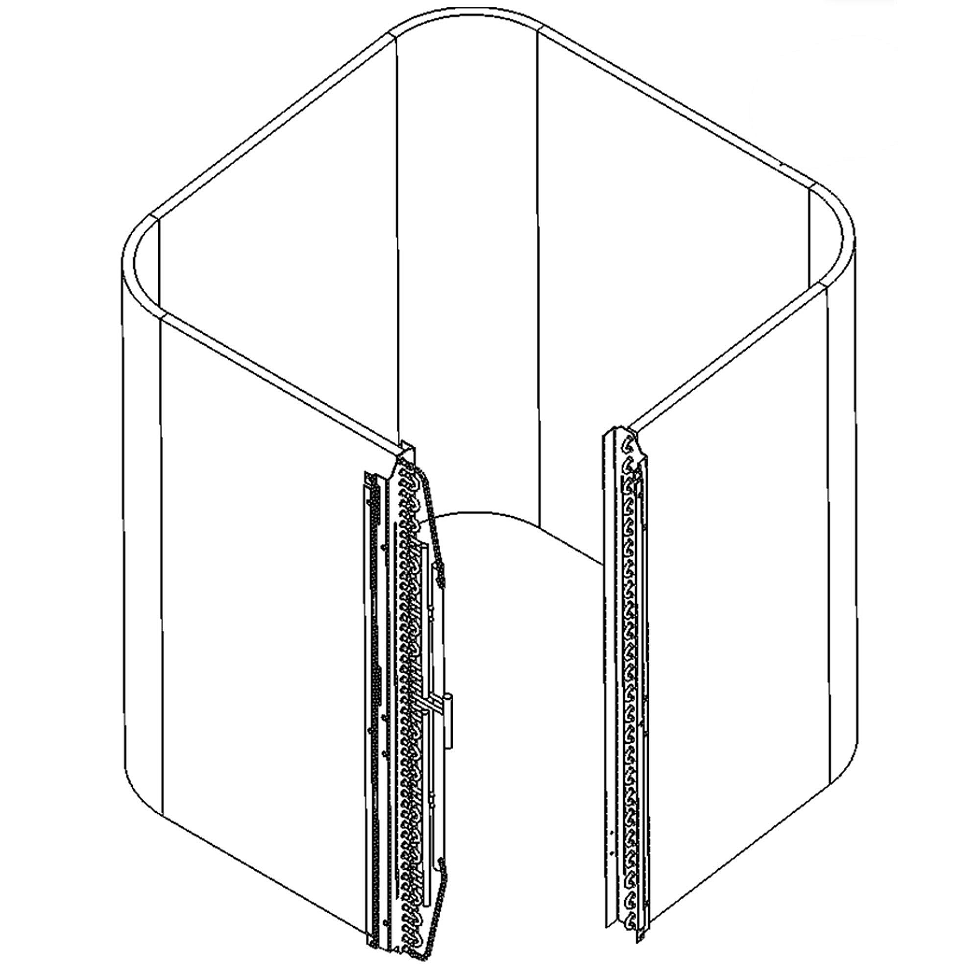 Part #0201R00271S, Goodman Condenser Coil