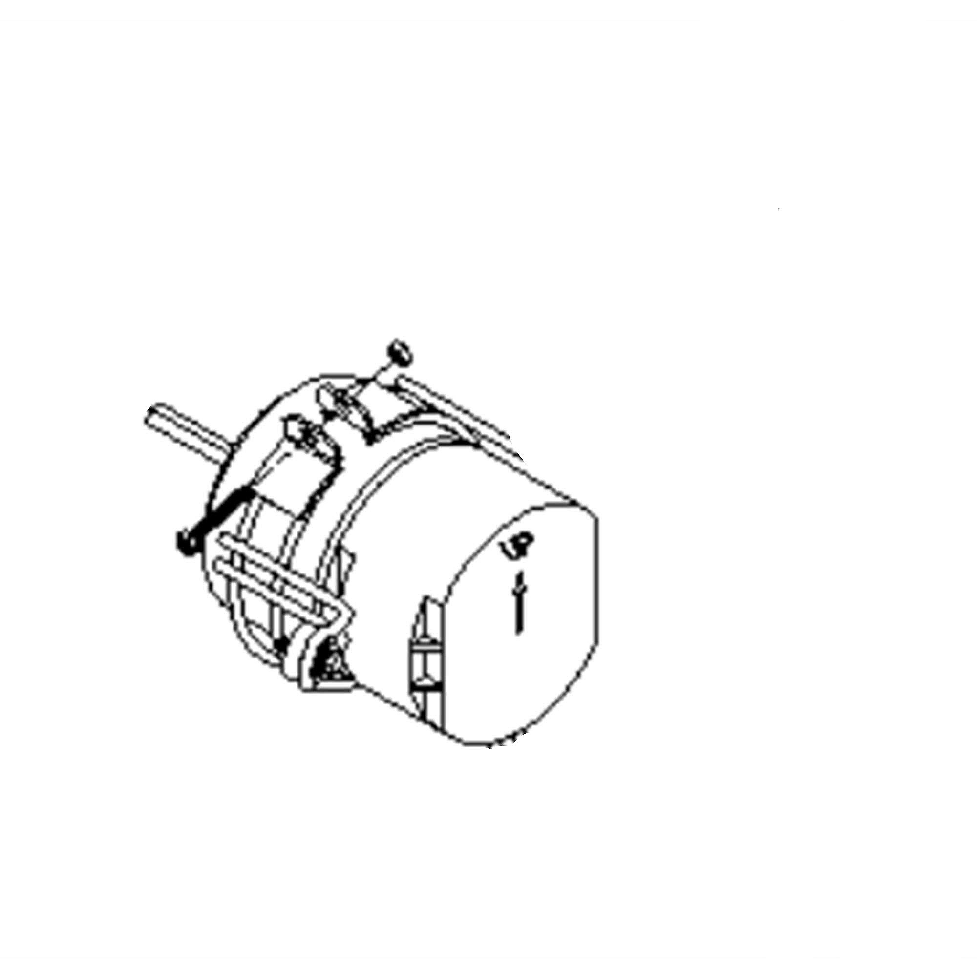 Part #0231K00025A, Goodman 120/240V 1/2Hp Variable Motor