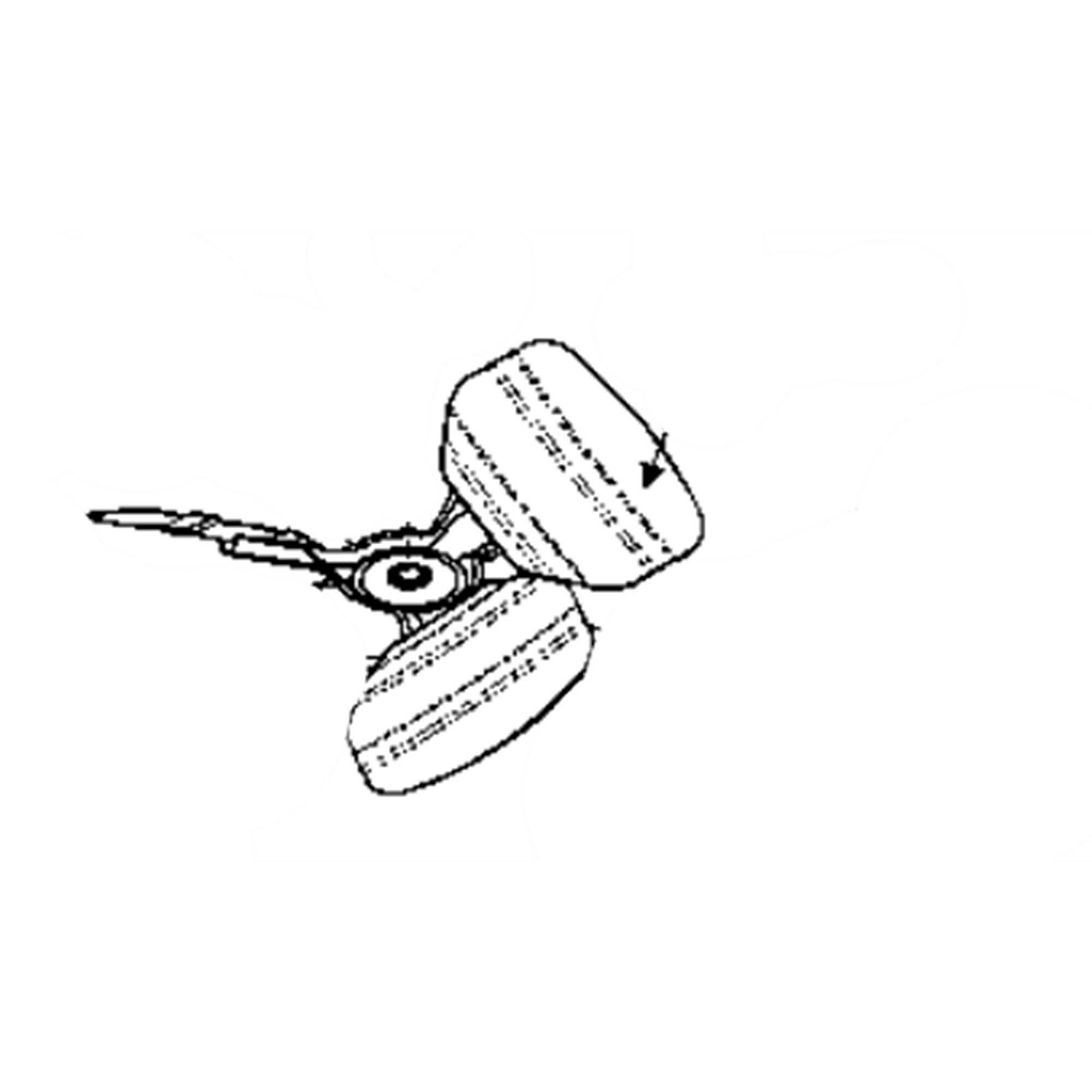 Part #10625721, Goodman 18 Dia 33Deg 1/2 Cw 3Bld Fan