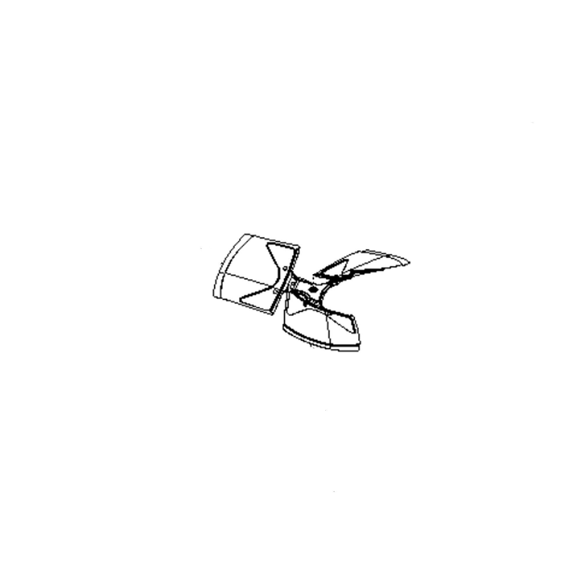 Part #10625733S, Goodman Fan Blade 22 Ccw