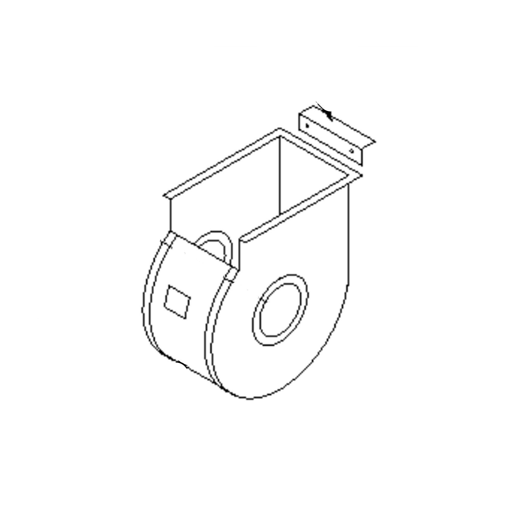 Part #1439392S, Goodman Blower Shell Assy