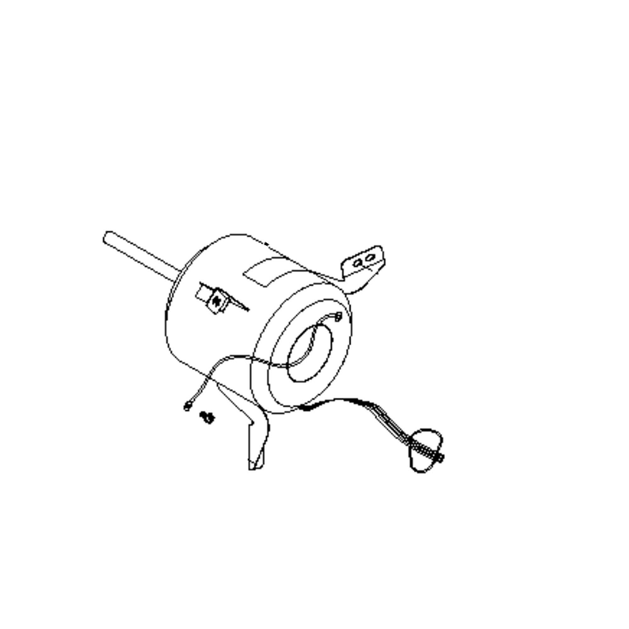 Part #20046613S, Goodman 115V 3/4Hp Ccw 1075Rpm 4Spd