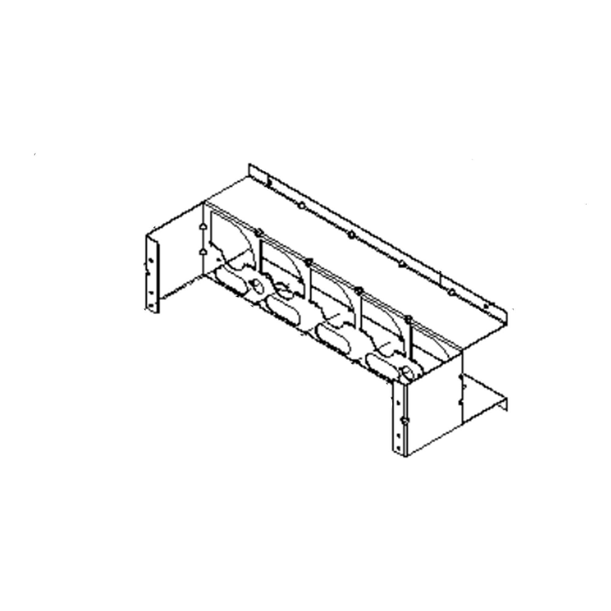 Part #20190410, Goodman Burner Bracket