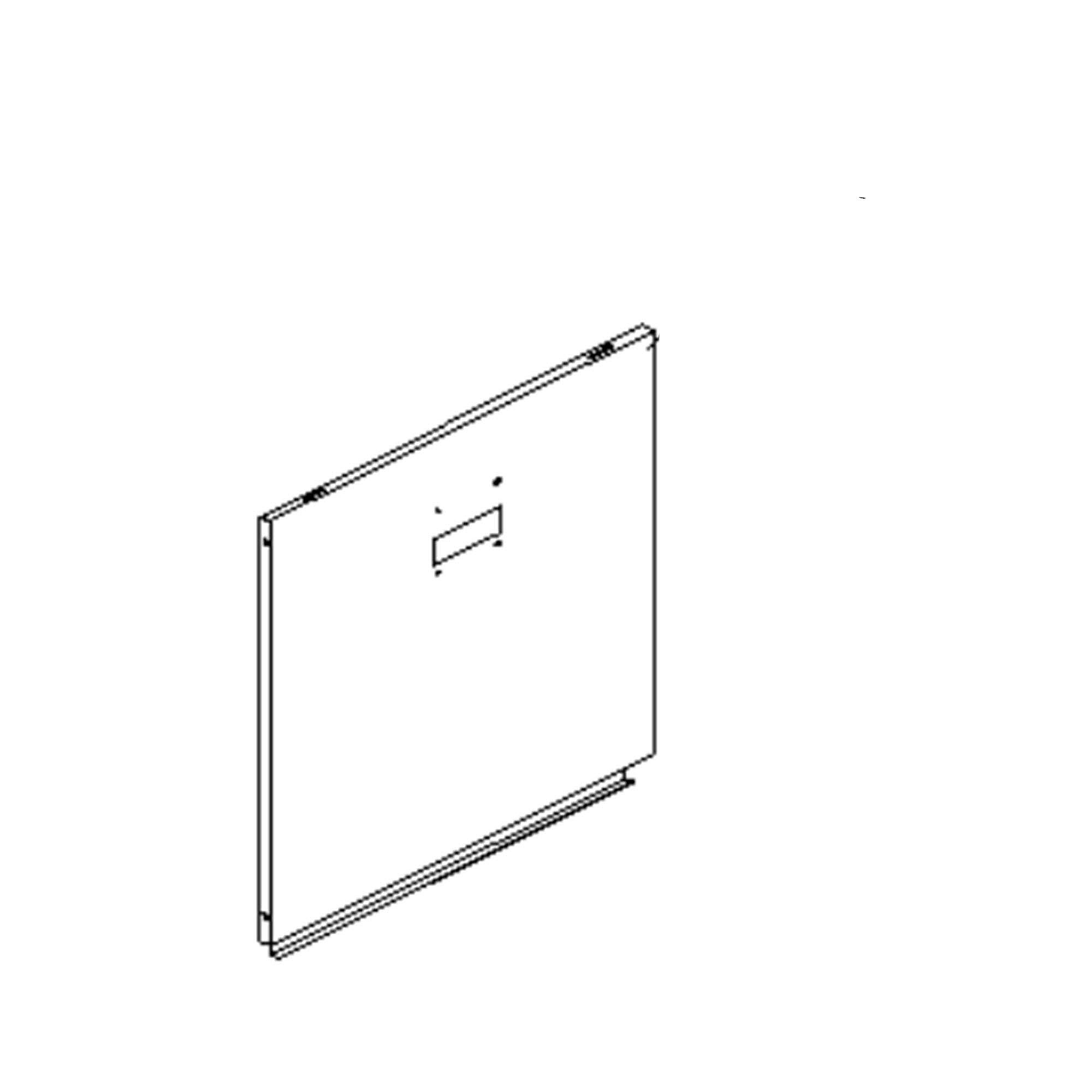Part #2515007S, Goodman 24.5 Blower Access Dr W/ Hole