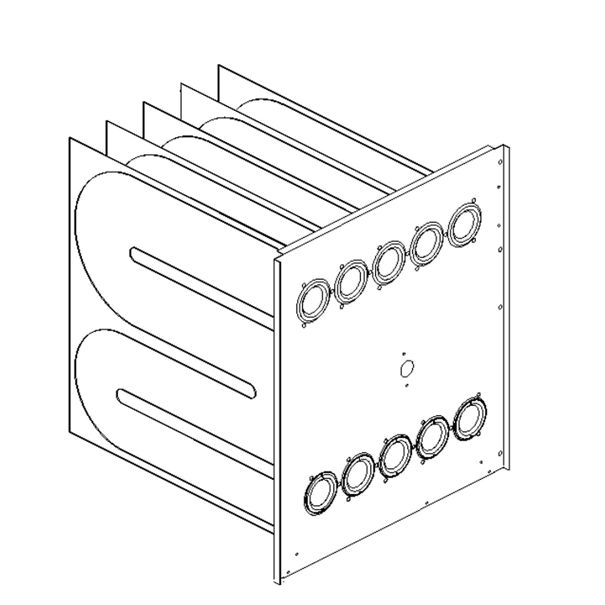 Part #2521305S, Goodman Heat Exchanger