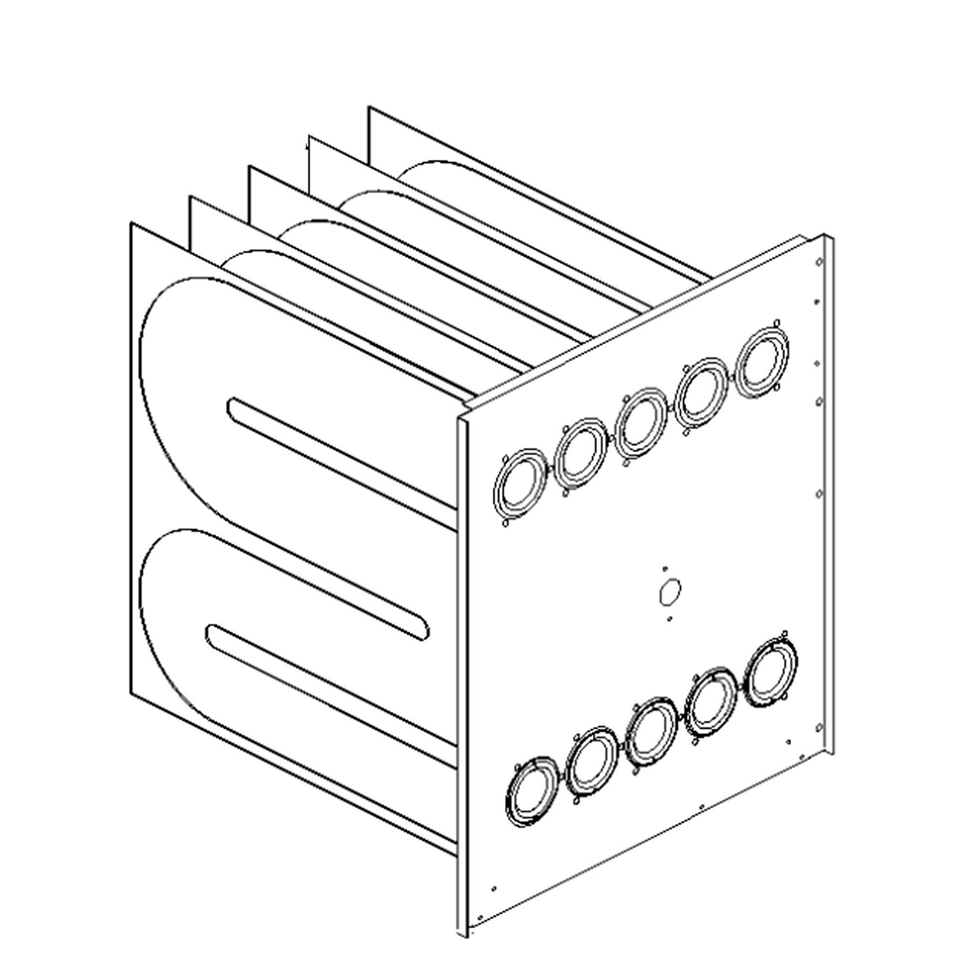 Part #2521306S, Goodman Heat Exchanger