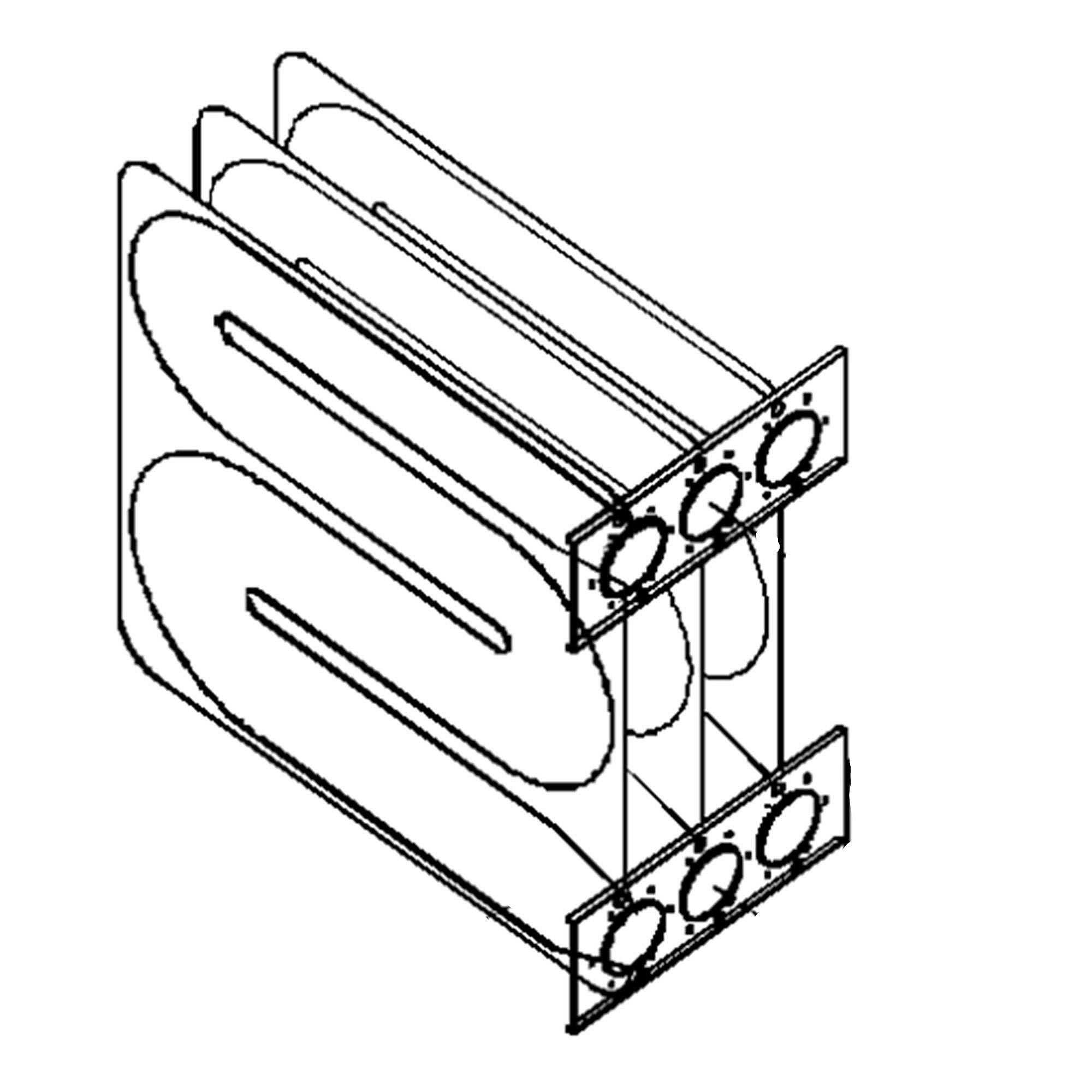 Part #2921300S, Goodman Heat Exchanger
