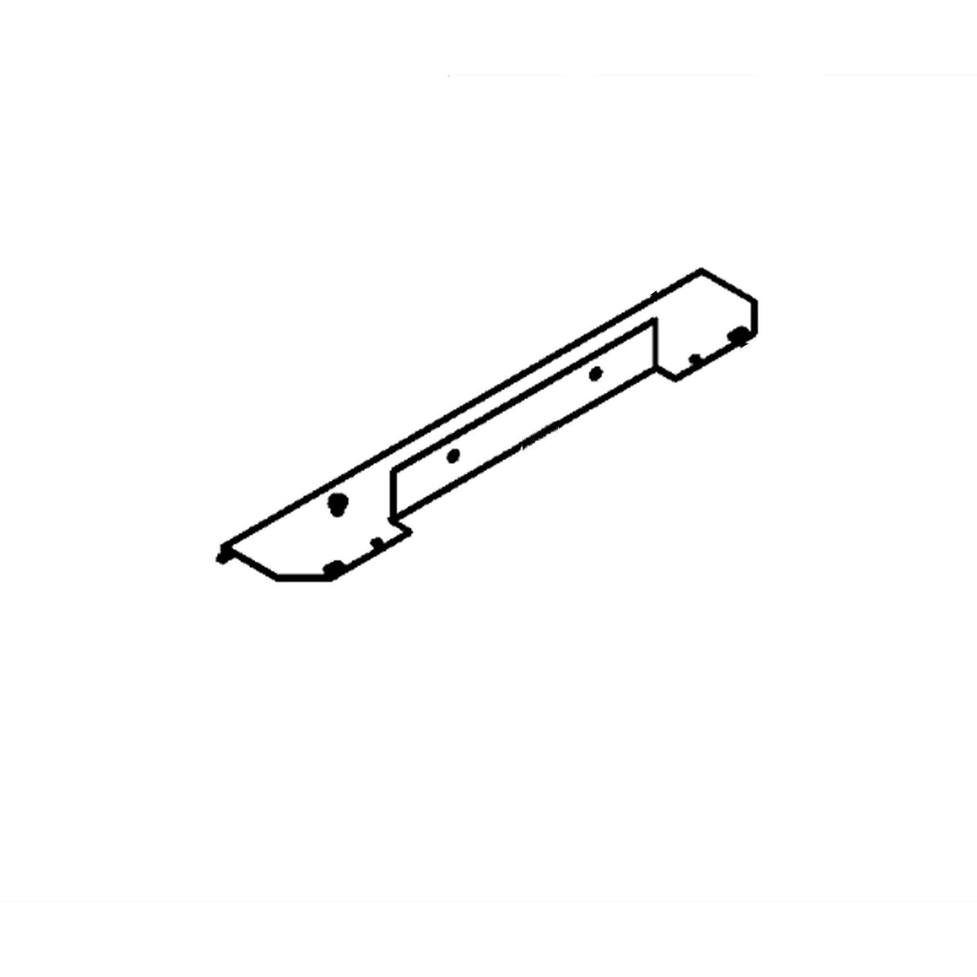 Part #3810022D, Goodman Bottom Rail Bracket