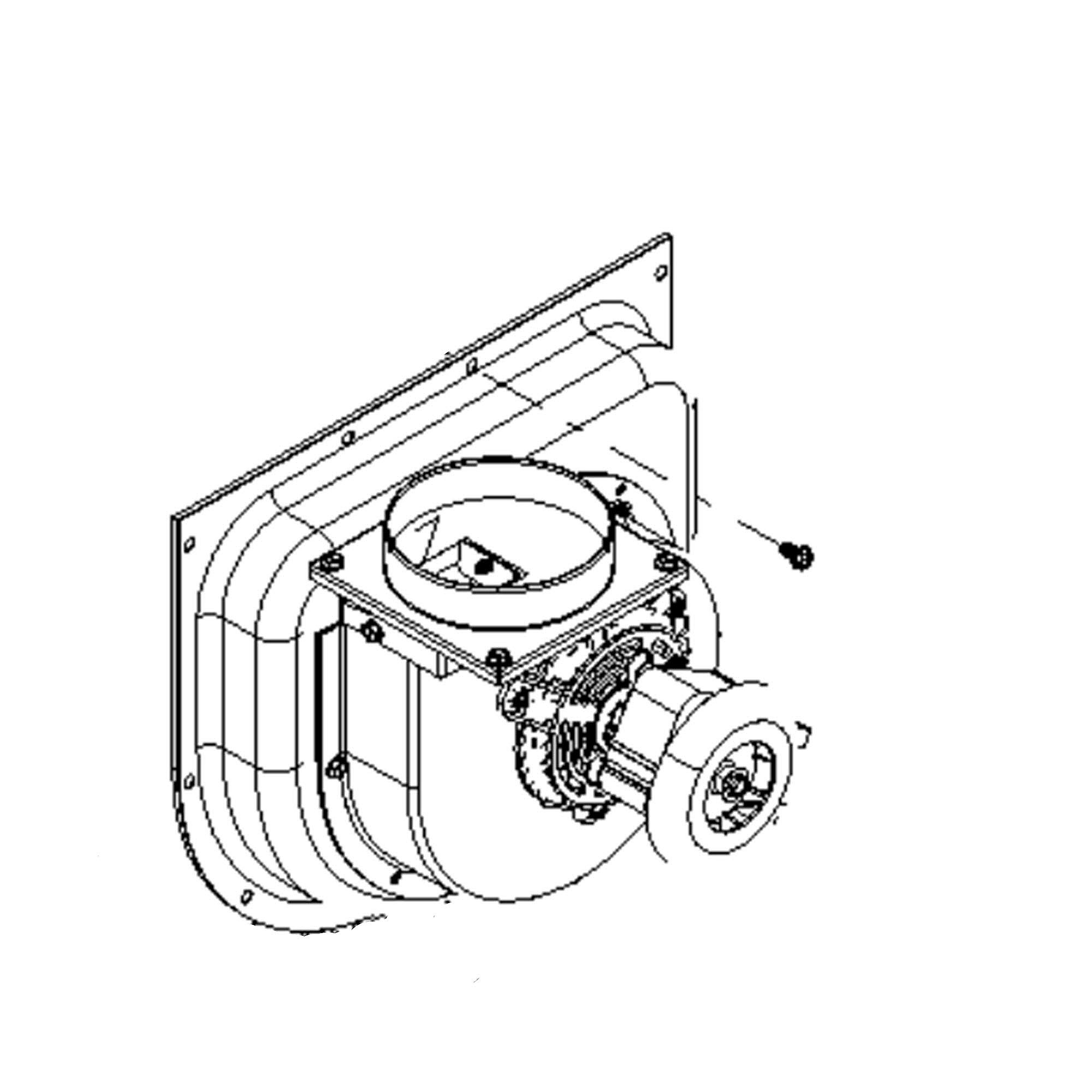 Part #4010013S, Goodman 14 Flue Collector Box