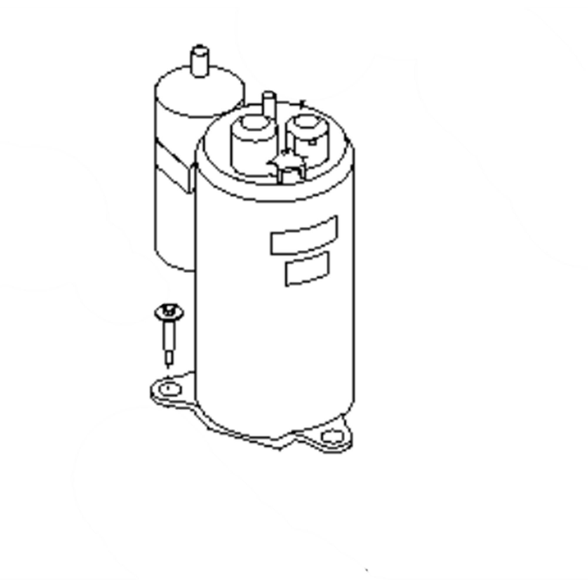 Part #44A282As, Goodman 208-230V1Ph R410A Compressor