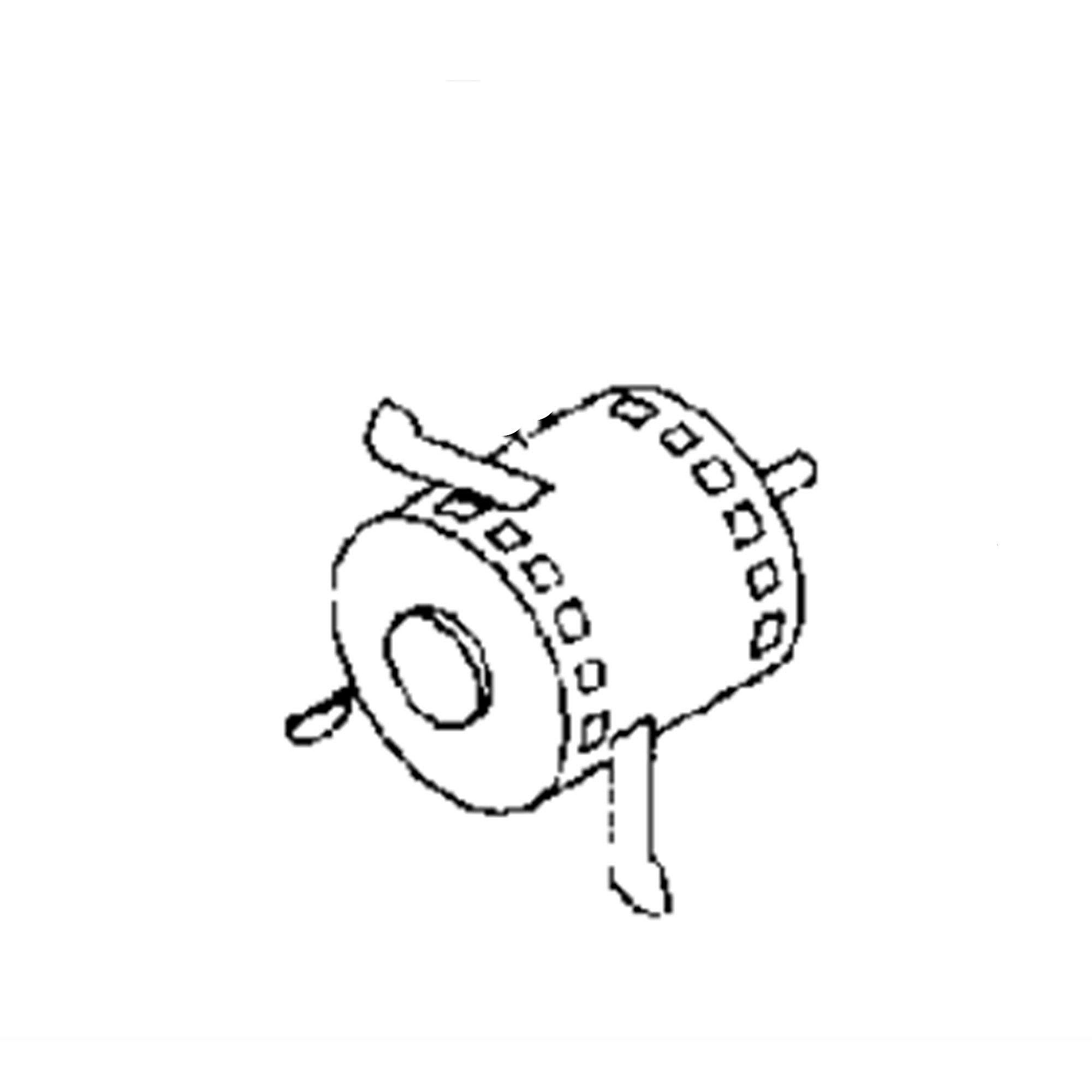 Part #b1340020S, Goodman 115V 1/2Hp 1075Rpm 3Spd Motor
