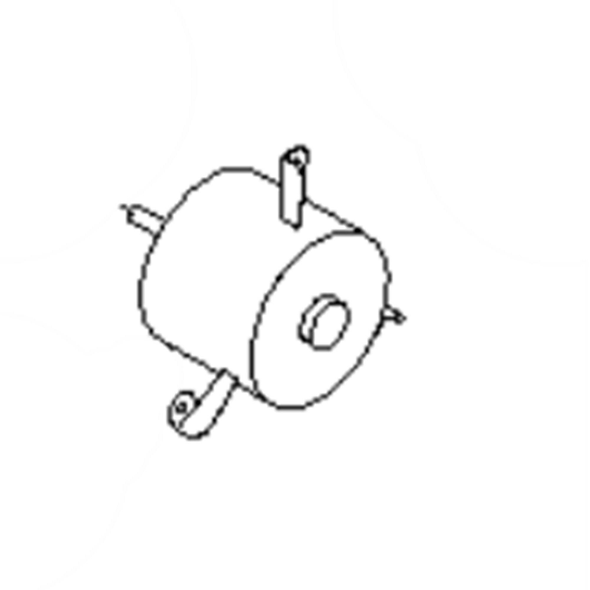 Part #b13400317S, Goodman 460V1Ph 3/4Hp 1075Rpm 2Spd Mtr