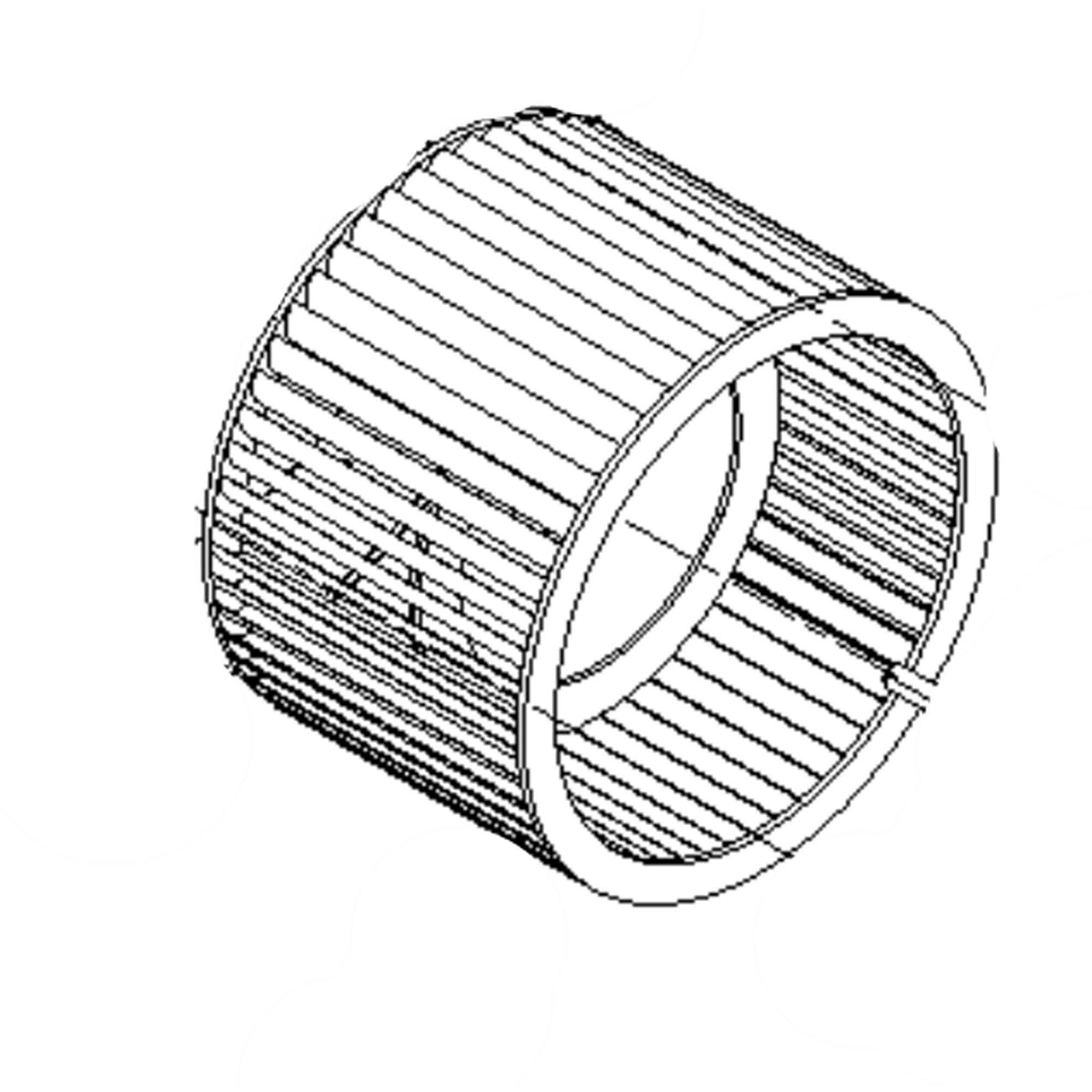 Part #b1368034S, Goodman 10 X 6 Blower Wheel Cw