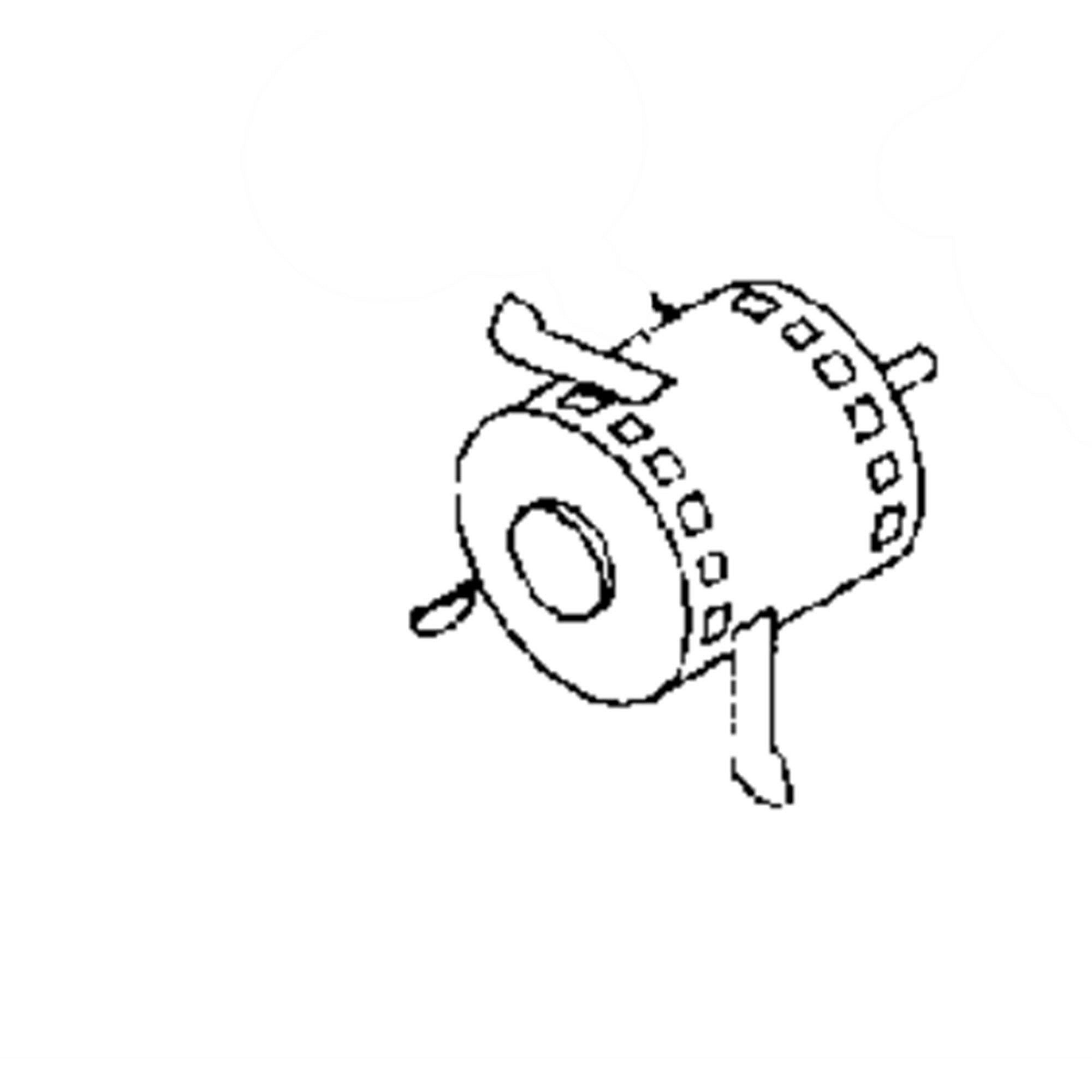 Part #b1368046S, Goodman 10 Dia 6 W Ccw 1/2 Wheel