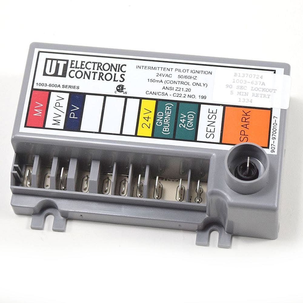 Part #b1370724, Furnace Intermittent Pilot Ignition Control Module (Replaces 13707-22S, B13707-20) / 6.60 x 4.30 x 4.00