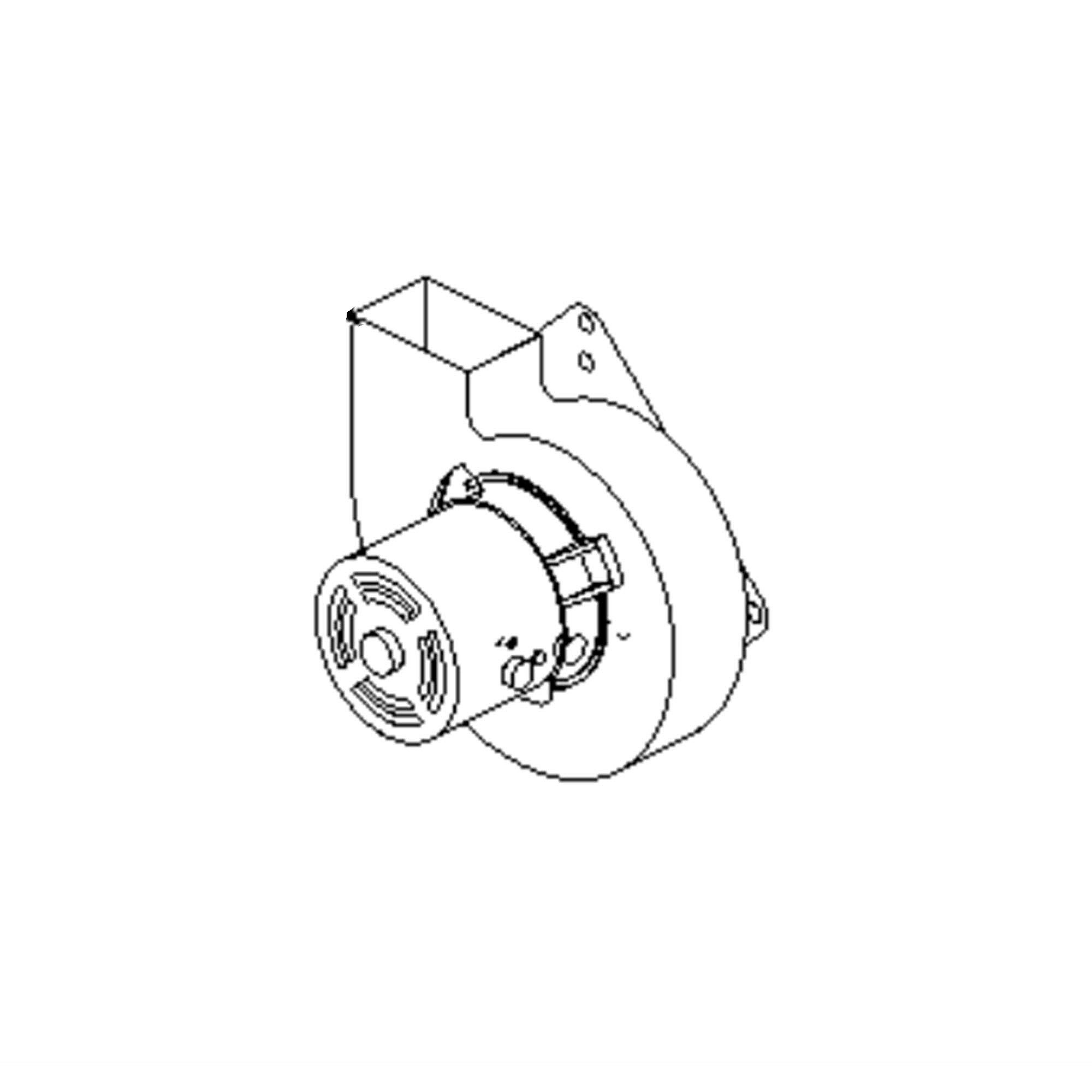 Part #b18590505S, Goodman Inducer Assy