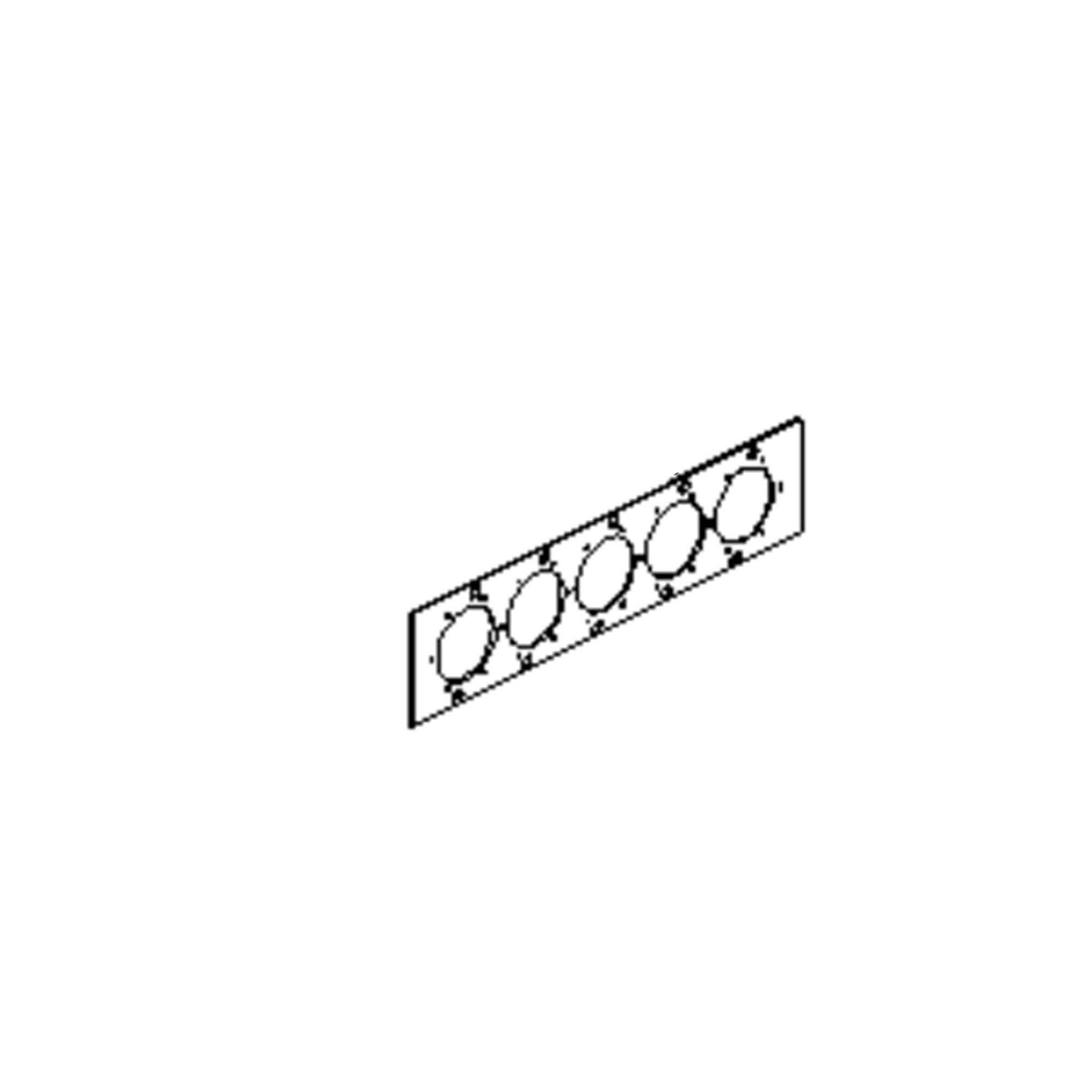 Part #b2832600, Goodman Gasket; 3 Cell