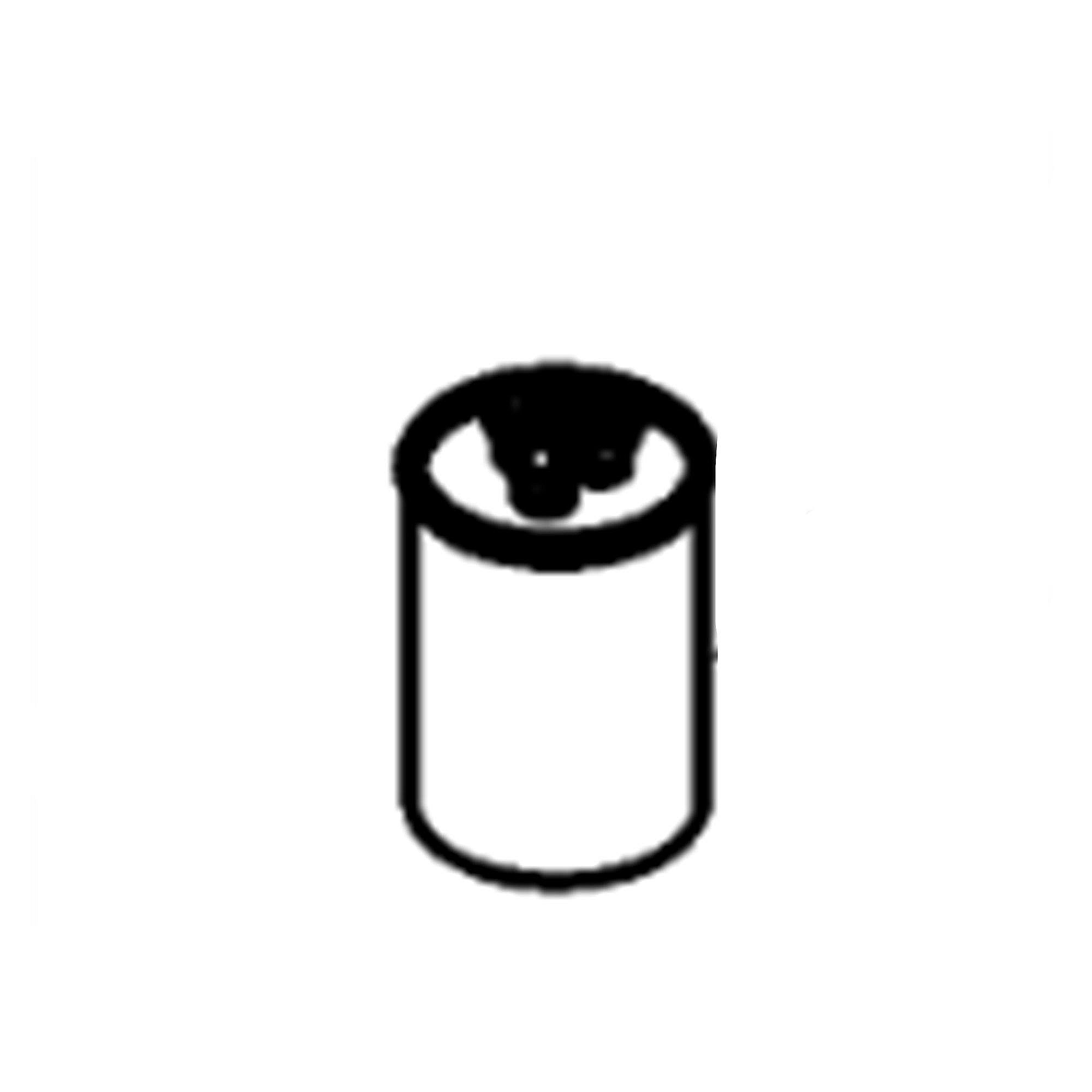 Part #cap030300450Cs, Goodman 3/30Mfd 450V Dual Round Cap