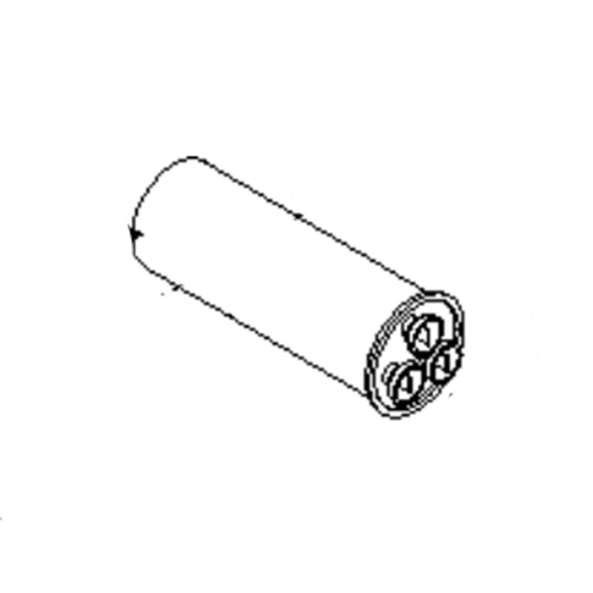 Part #cap075400440Rts, Goodman 7.5/40Mfd 440V Dual Capacitor