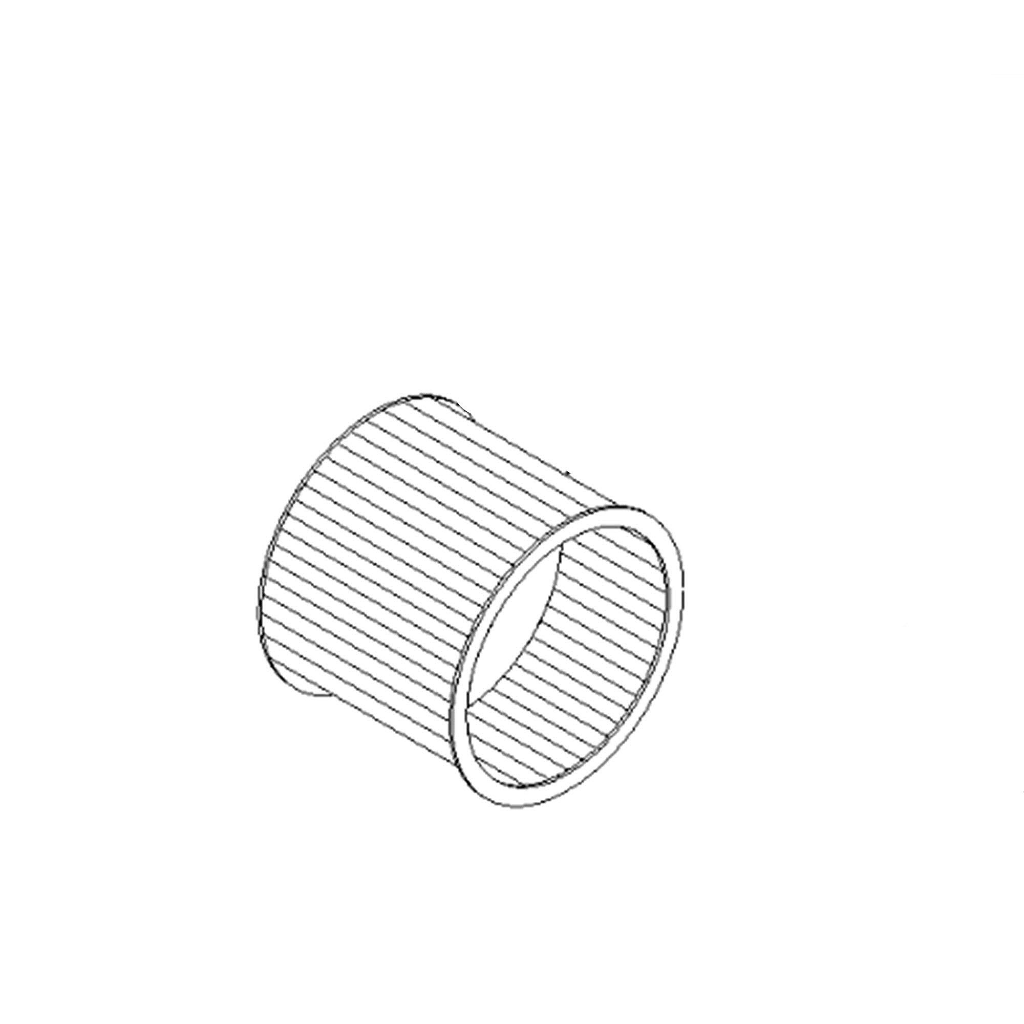 Part #d6723318, Goodman 10 X7 Cw 1/2 Blowerwheel