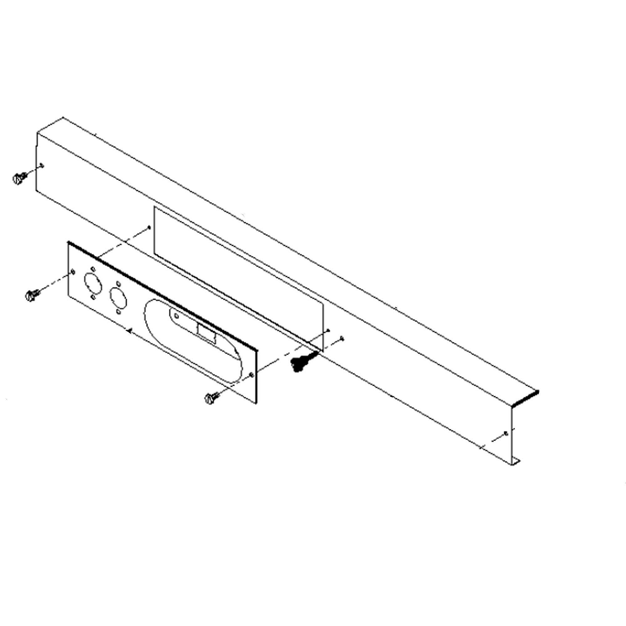 Part #d9843305, Goodman Plate-Pnt L Cov Acc