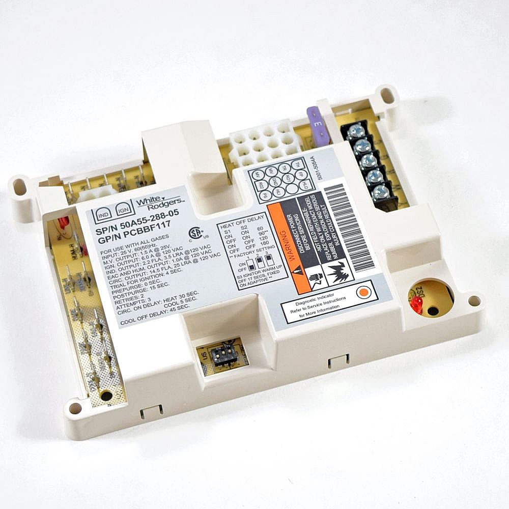 Part #rf000129, Furnace Electronic Integrated Control Board / 11.60 x 6.60 x 3.30