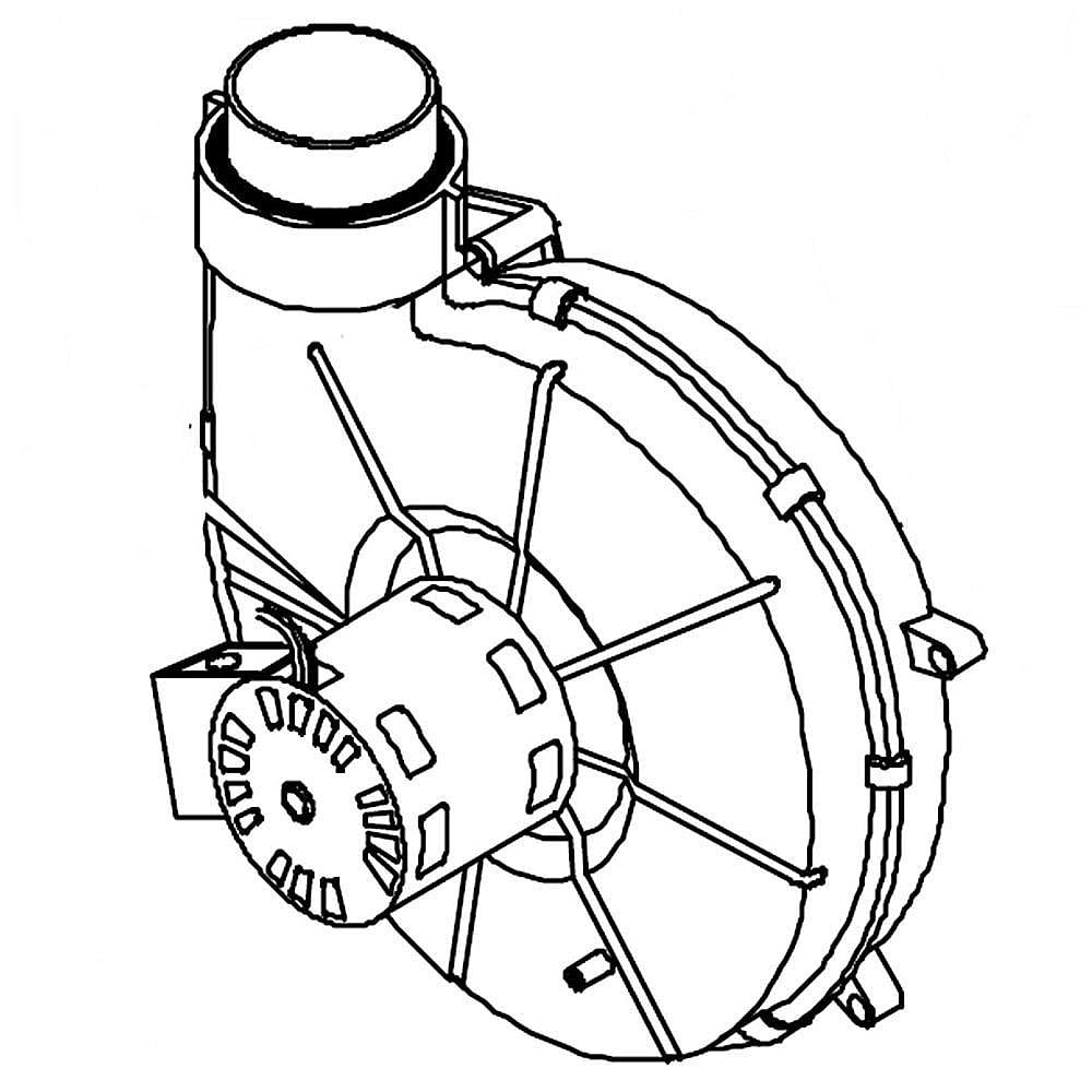 Part #1011412, Furnace Inducer Vent Motor Assembly / 13.00 x 13.50 x 7.75