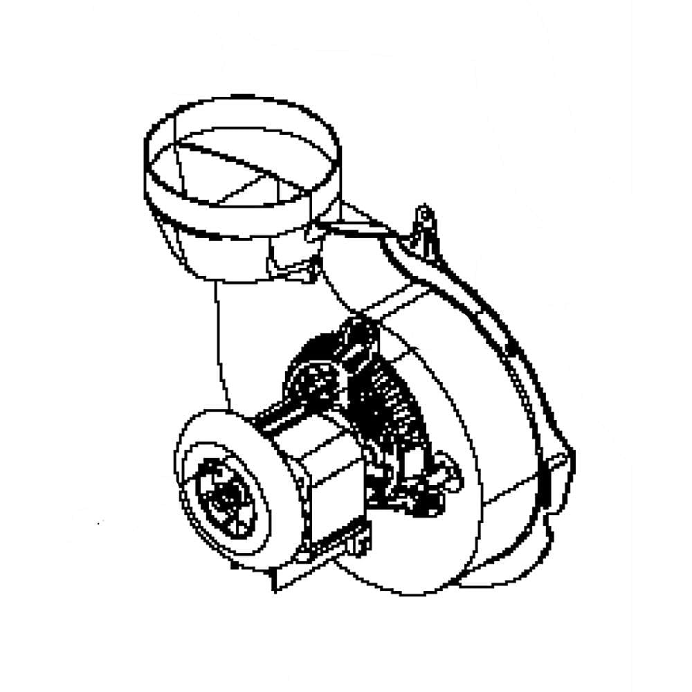 Part #1014526, Furnace Inducer Vent Motor Assembly / 13.10 x 12.50 x 12.50