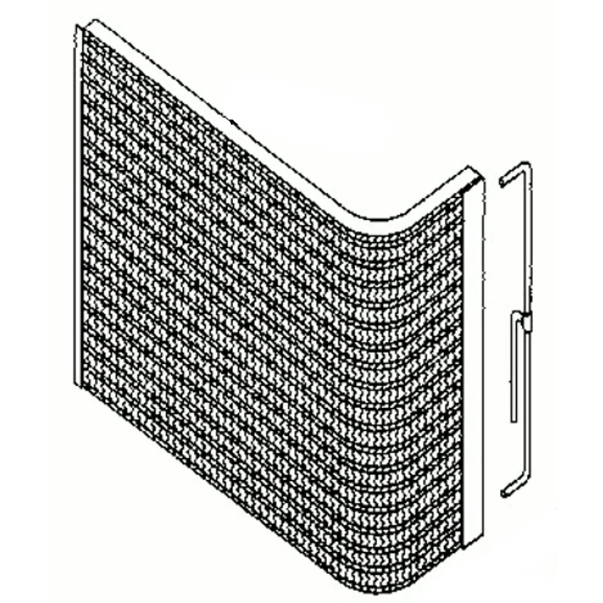 Part #1066915, Condenser / 23.60 x 22.60 x 6.40